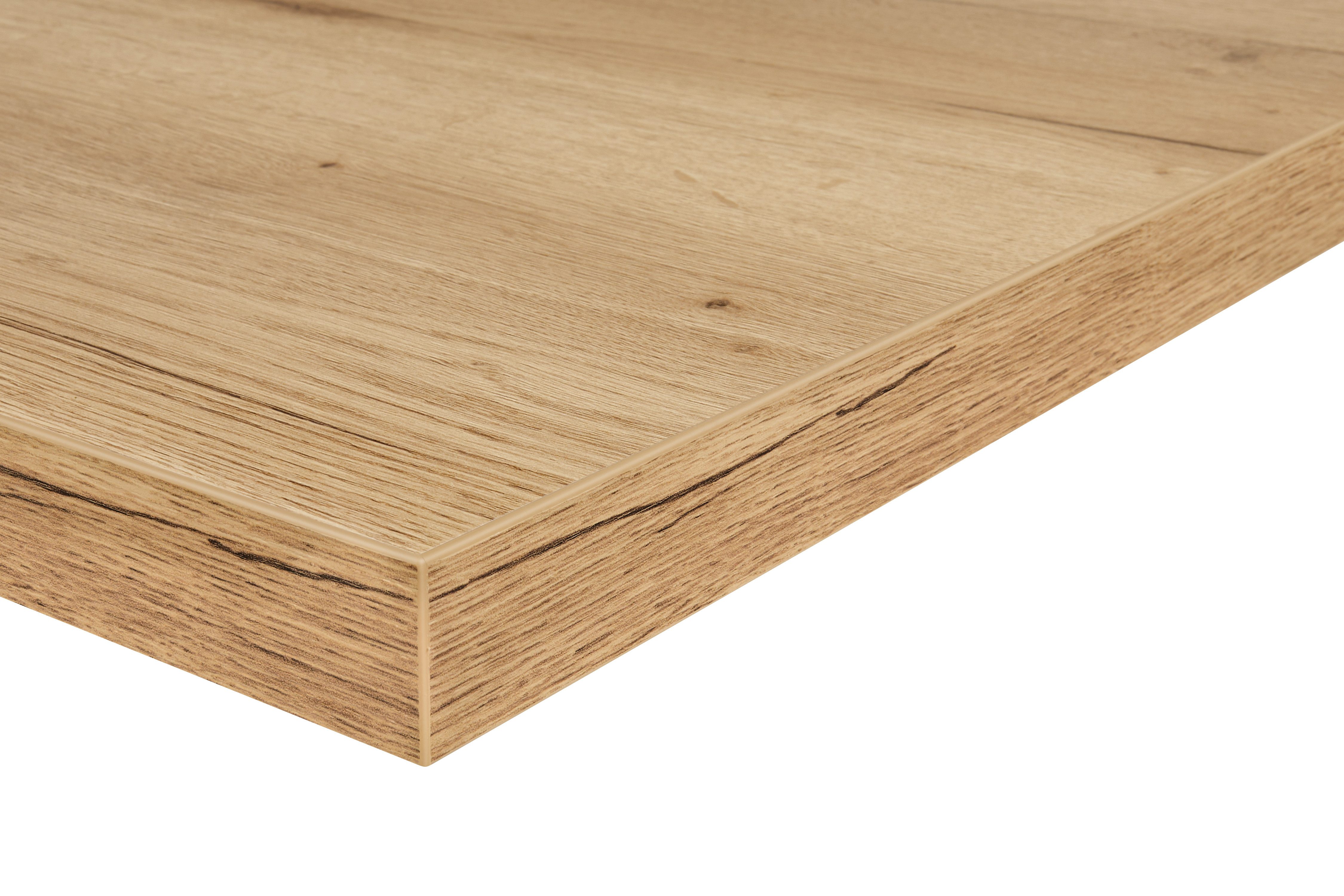 nobilia® Arbeitsplatte passend zu allen Serien, Stärke: 3,8 cm, von drei Seiten beschichtet, in drei Breiten: 180, 210 und 240 cm