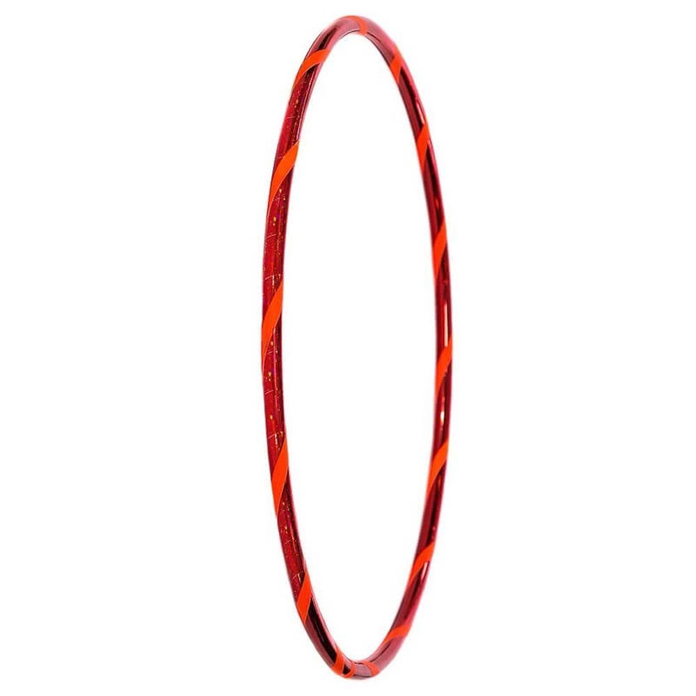 Rot-Orange Hula-Hoop-Reifen Ø80cm, Super Star Hula Hoopomania Hoop, Kinder