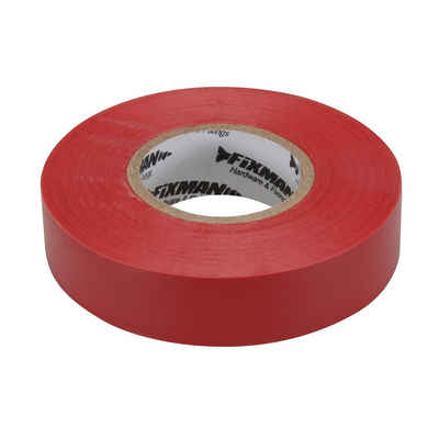 FIXMAN Isolierband Isolierband 19 mm x 33 m Rot