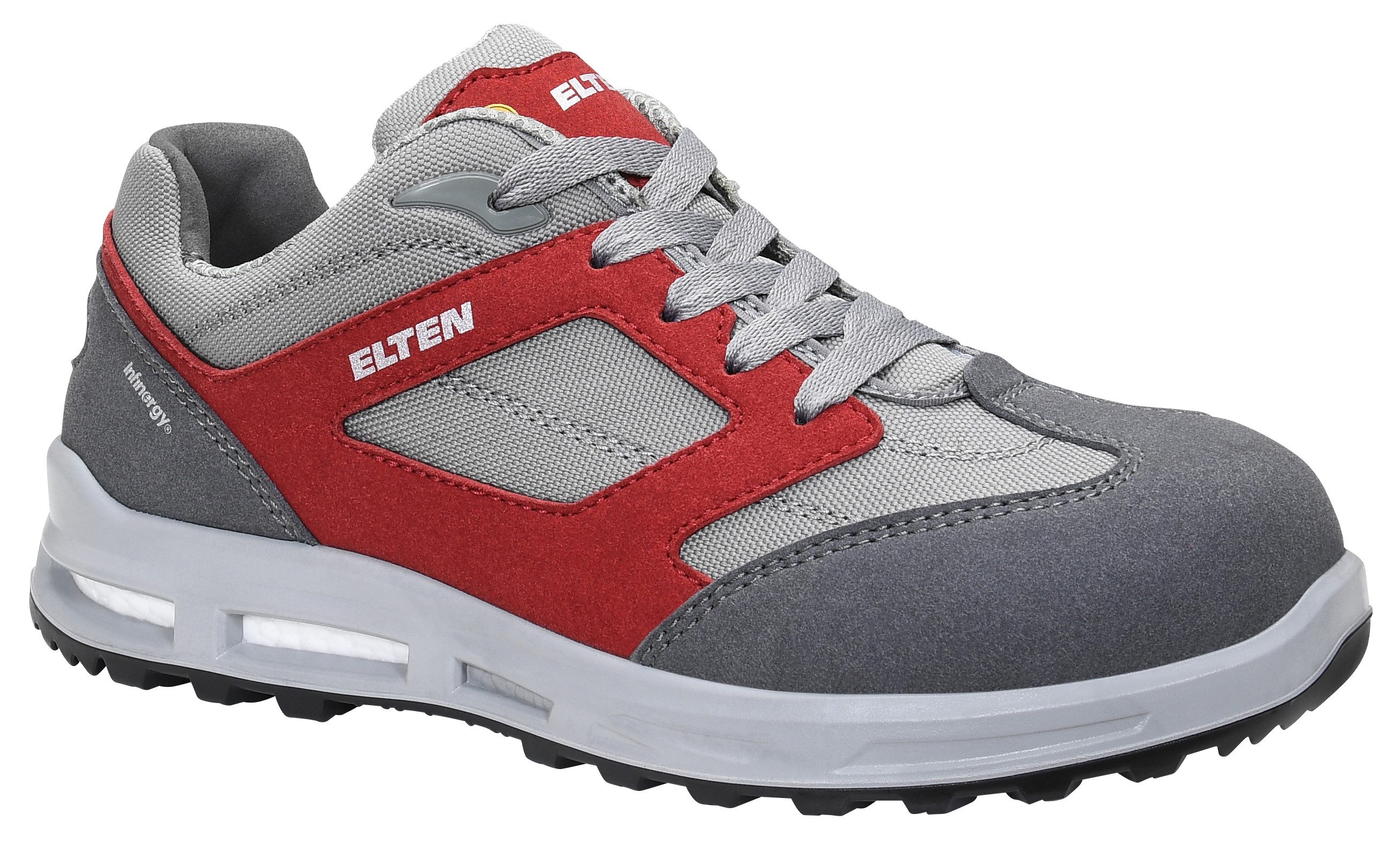 TRAVIS XXT grey-red Low ESD S2 Sicherheitsschuh