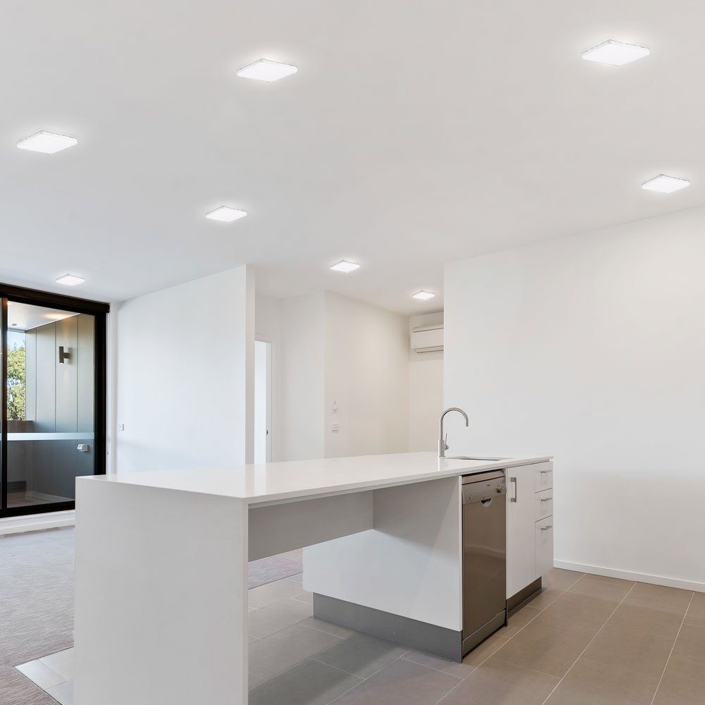 Design LED Decken Strahler Leuchte Arbeits Zimmer Lampe ALU Büro Beleuchtung 