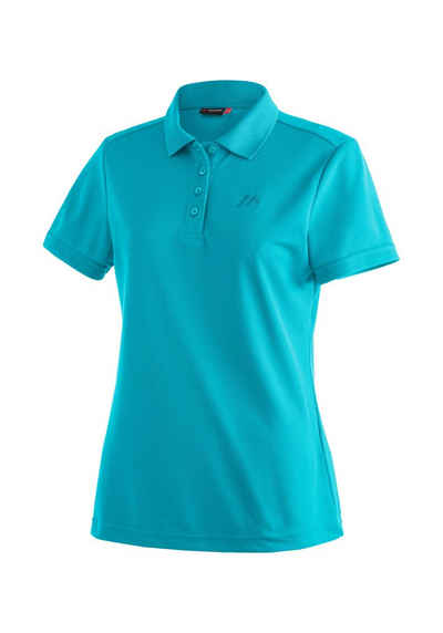 Maier Sports Funktionsshirt Ulrike Damen Polo, pique Poloshirt, schnelltrocknendes Outdoor-Shirt