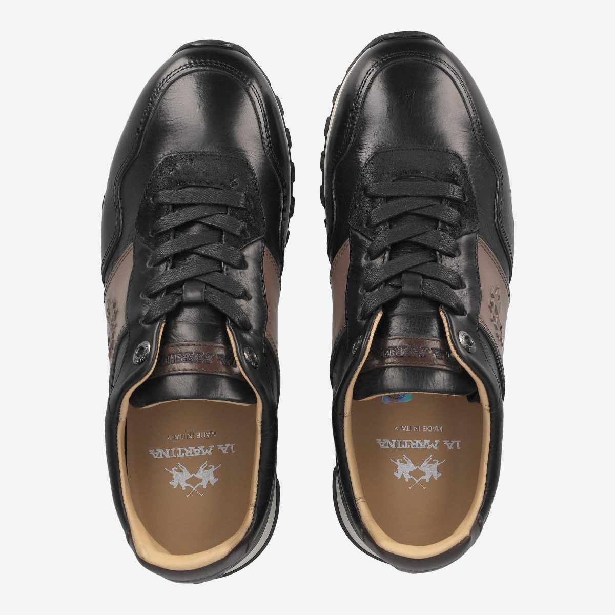 La Martina La Martina TODI, Sneaker, Schwarz, kombiniert, Herren Sneaker