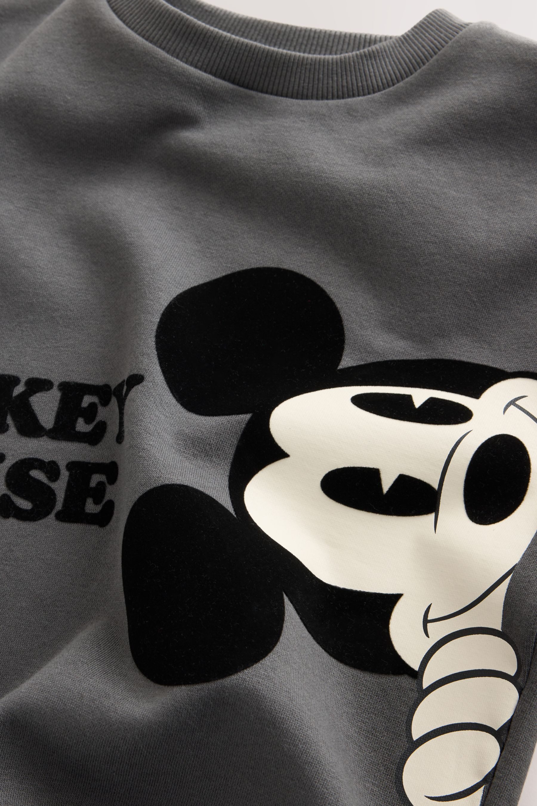 Next Top & Leggings Rundhals-Sweatshirt und Leggings, Mickey Mouse (2-tlg) – Bild 3 von 4