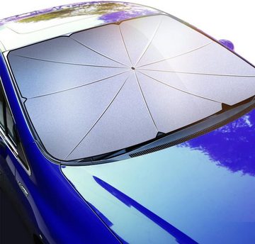 UE Stock Autosonnenschutz Auto Sonnenschutz für die Frontscheibe Windschutzscheibe UV-Block