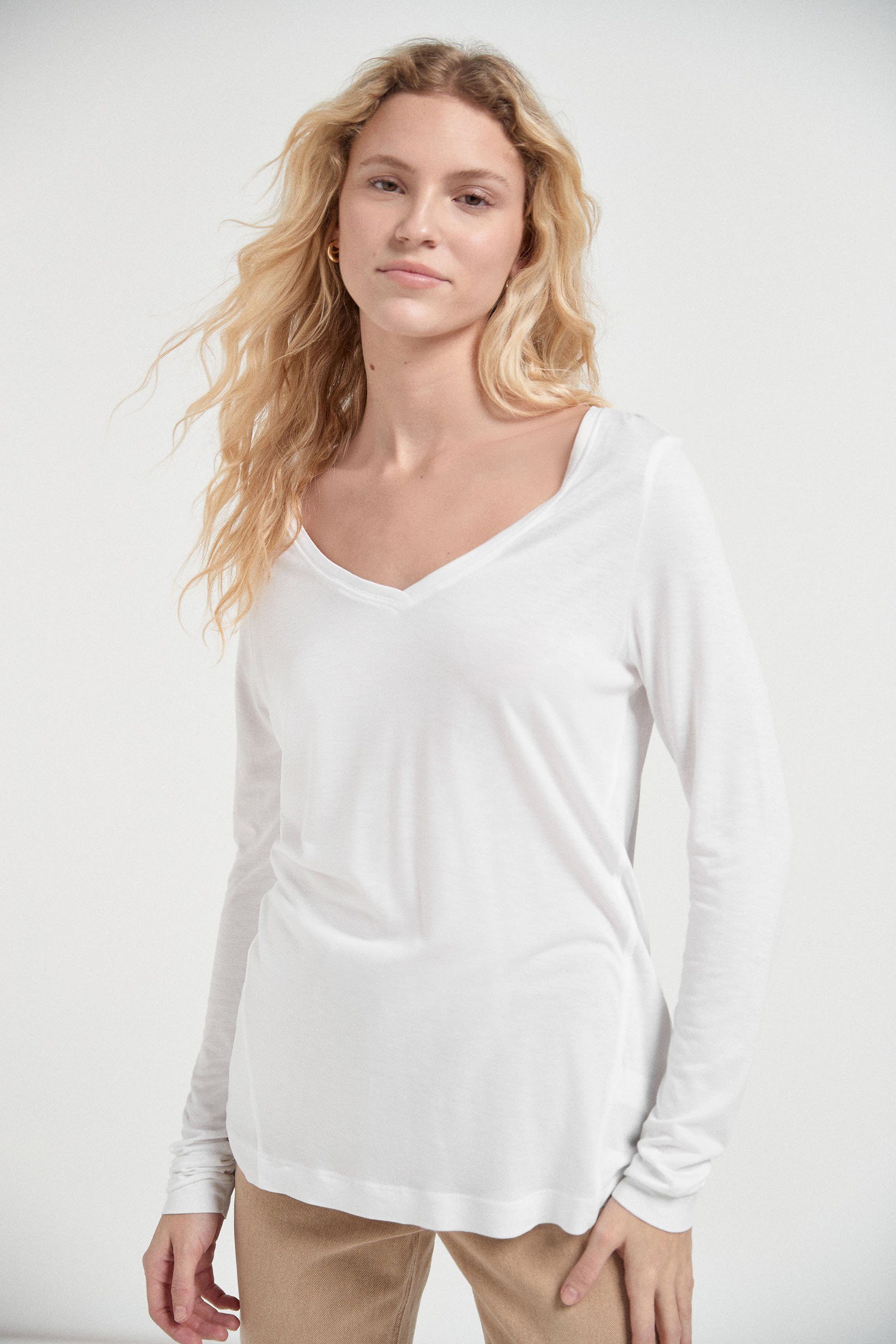 Next Langarmshirt Legeres, langärmeliges T-Shirt mit günstig online kaufen