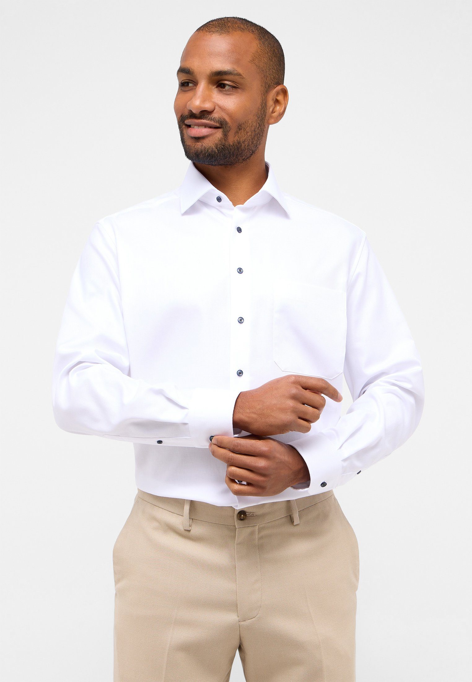Eterna Langarmhemd COMFORT FIT NON IRON günstig online kaufen