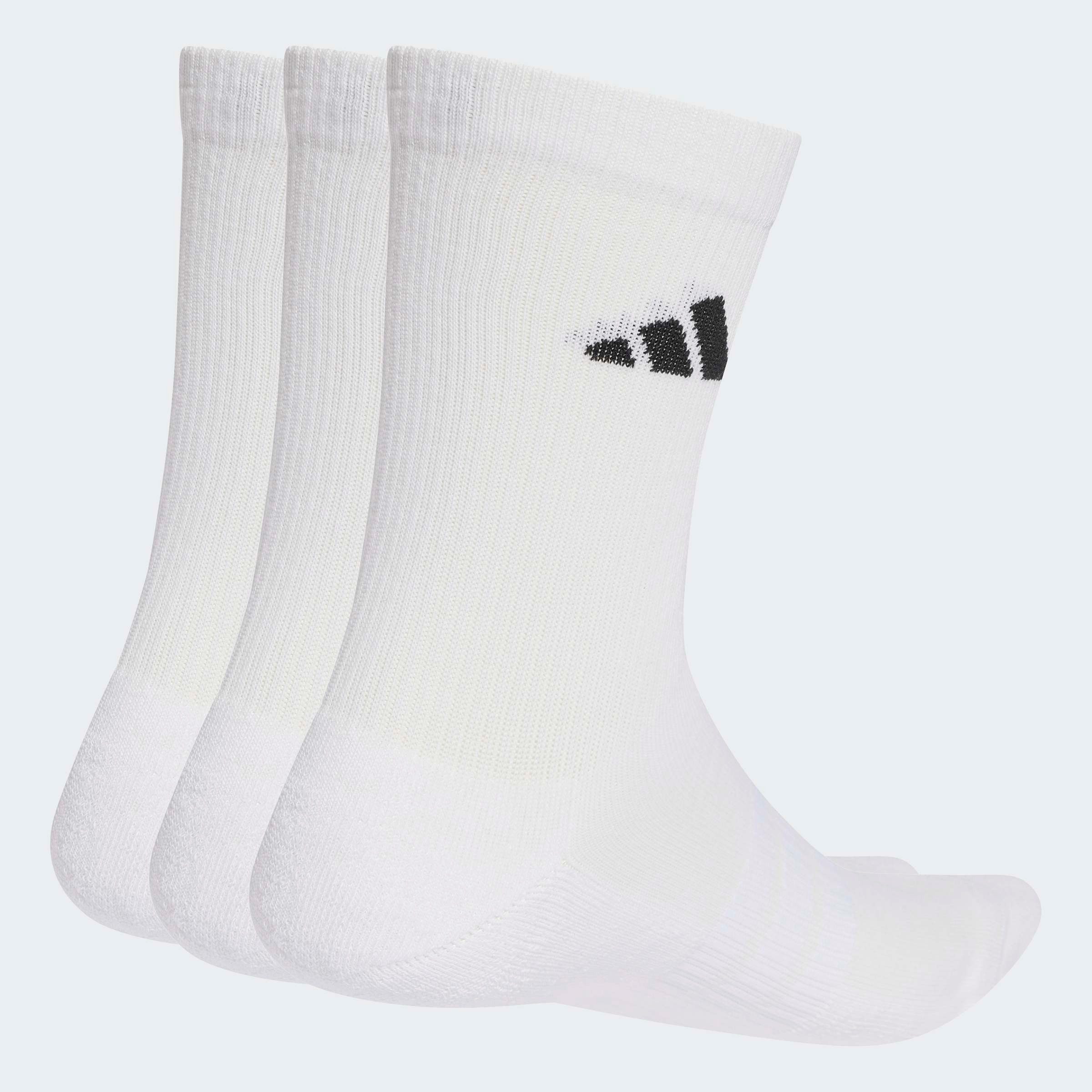 adidas Performance Funktionssocken DÄMPFENDE SPORTSWEAR CREW 3ER-PACK (3-Paar) für sportive Aktivitäten und Fitness, 3er-Pack