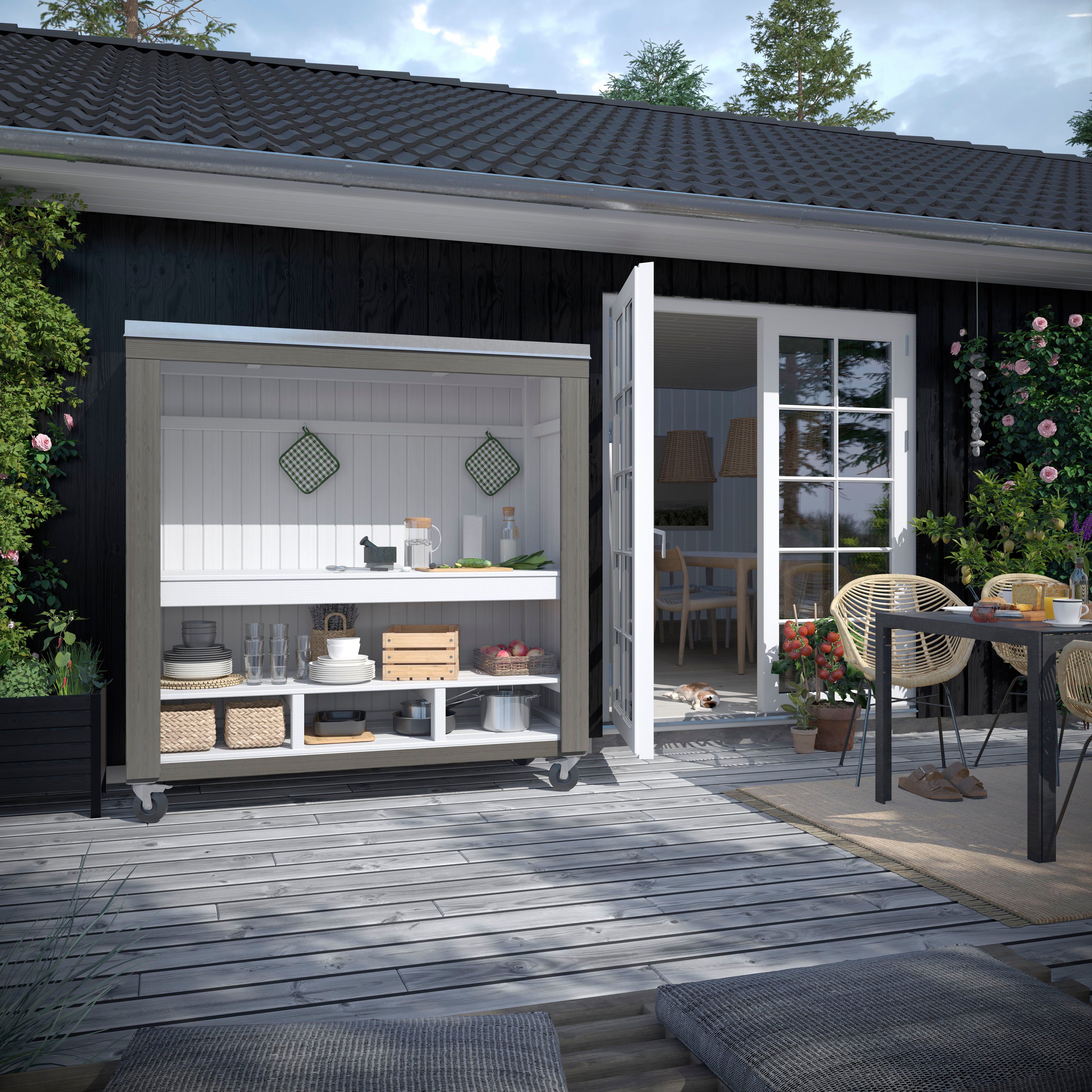 PLUS Gartenhaus Loungehaus SIESTA Sommerly, BxT: günstig online kaufen