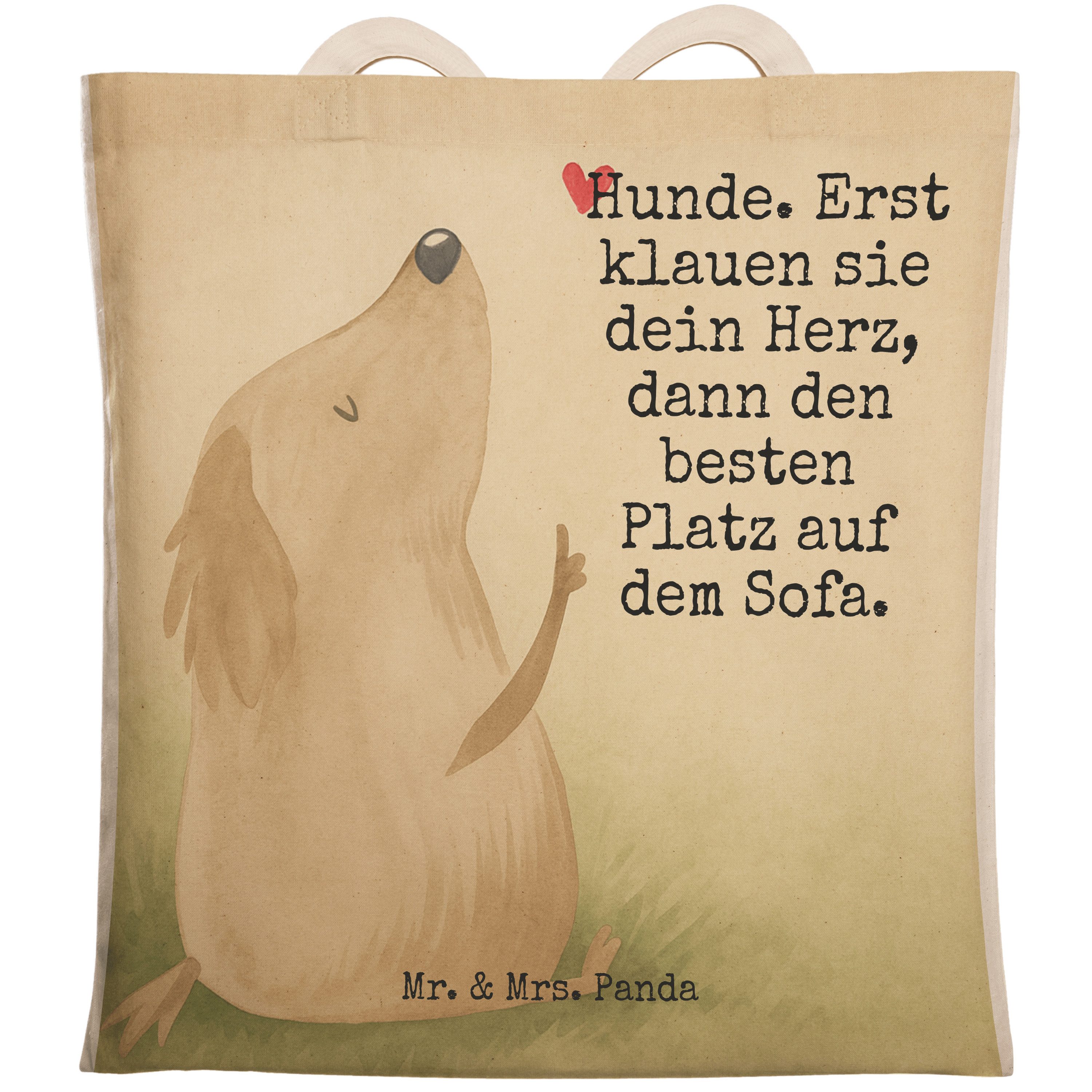 Tragetasche Hund Liebe Design, Tote Bag, Weiß, Einkaufstasche, Bag, Hunde, shoppi