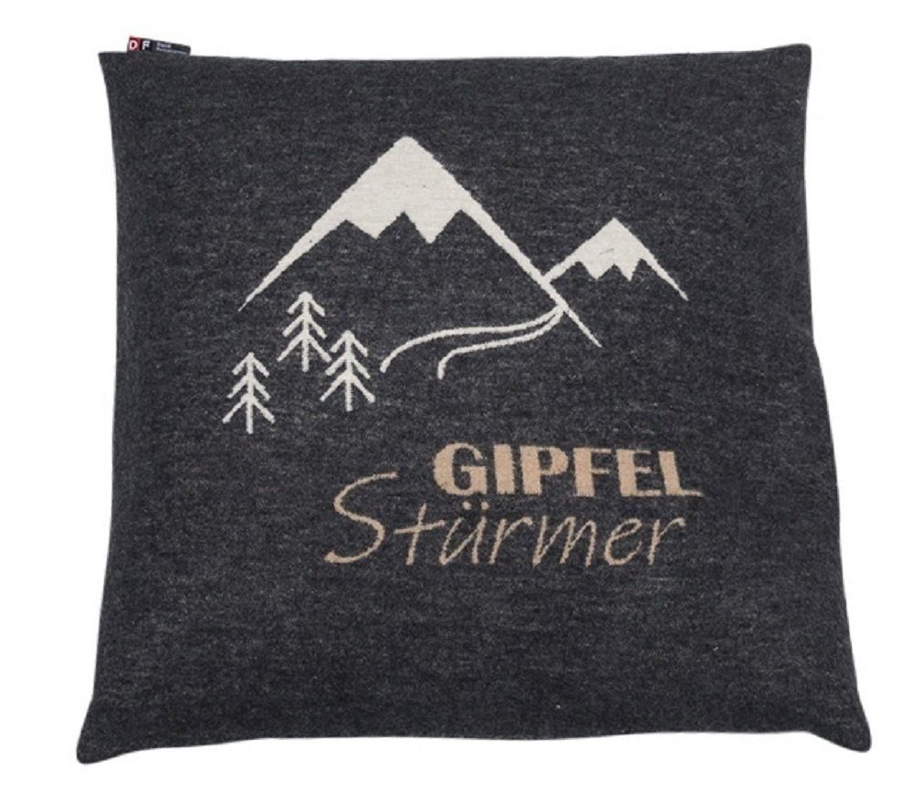 DAVID FUSSENEGGER Kissenhüllen Silvretta 'Gipfelstürmer' 50 x 50 cm günstig online kaufen