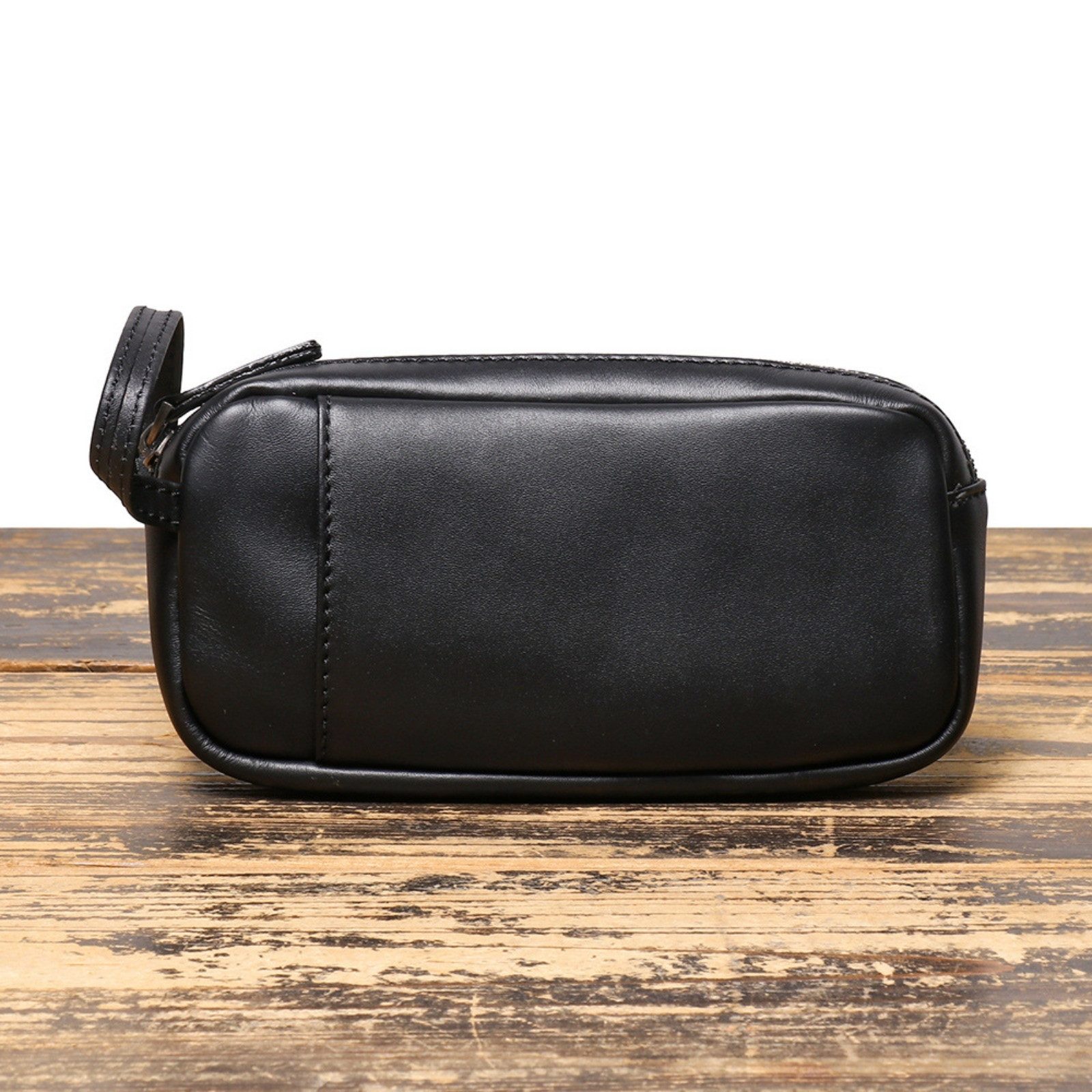 Geldbörse Herren Leder tasche Reiseetui Top-Layer Handy Schlüssel Brieftasche