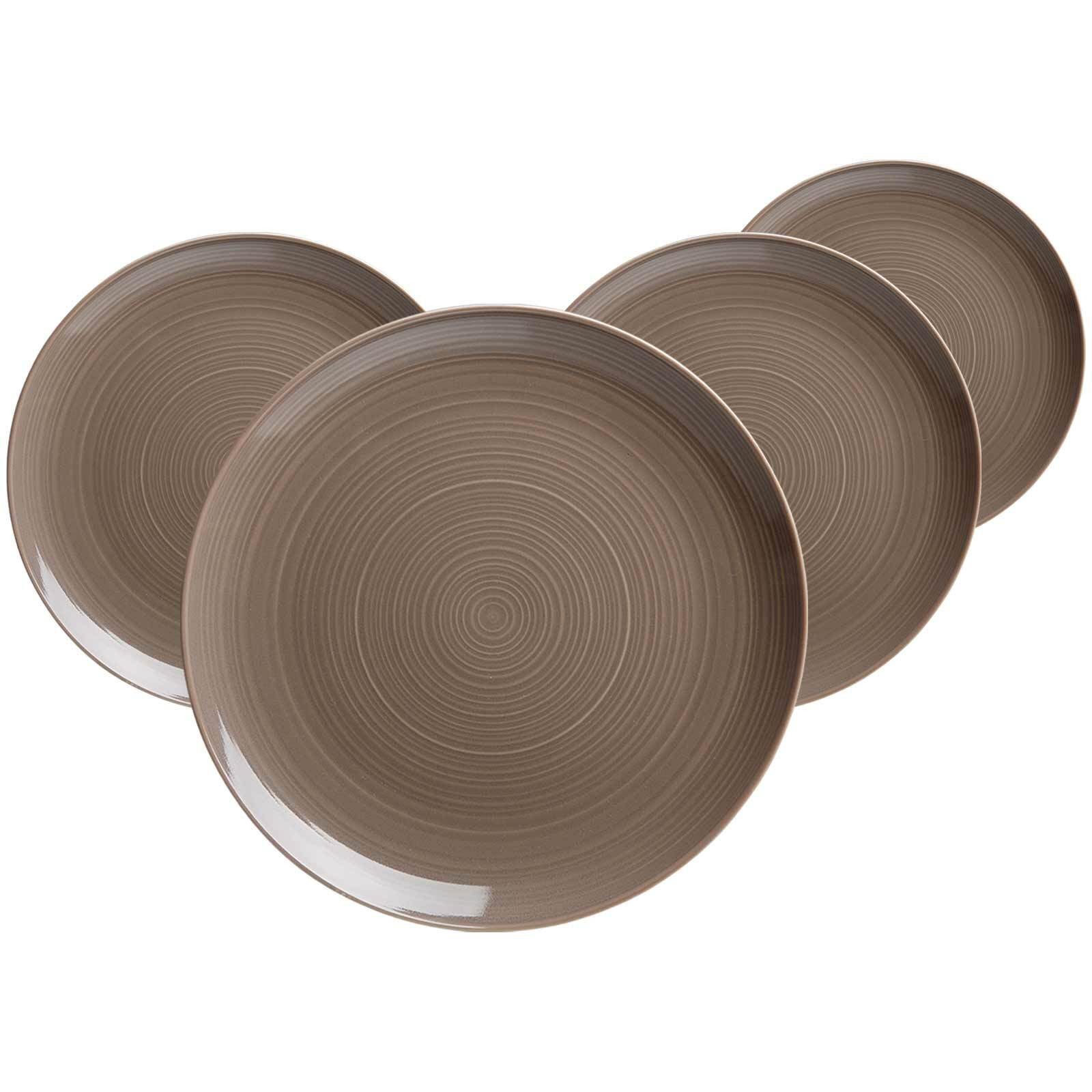 Ritzenhoff & Breker Speiseteller Suomi Speiseteller ø 26 cm 4er Set, (4 St)