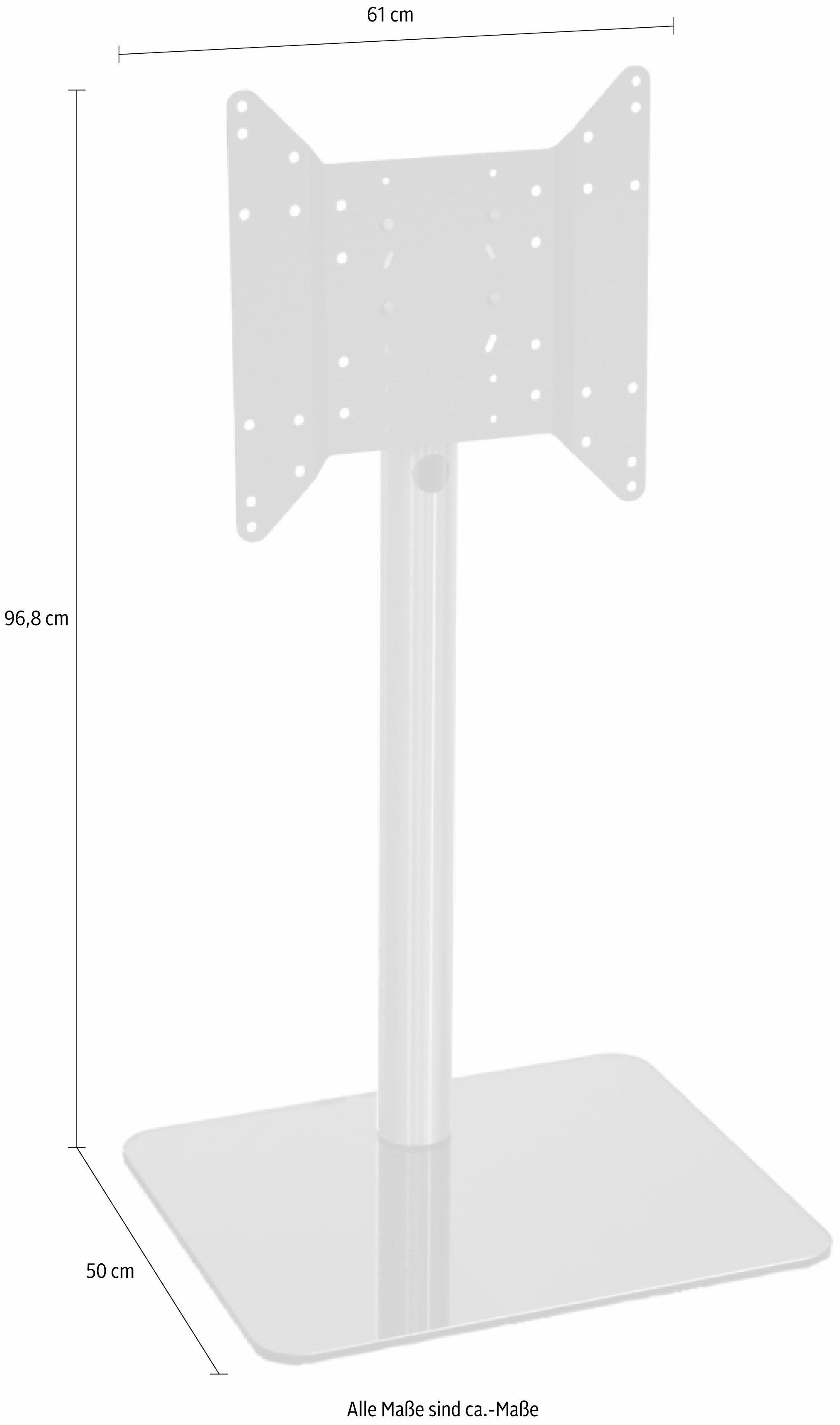 (VESA schwarz JUST TV-Ständer, 200x200 by Spectral TV600 just-racks 400x400) bis