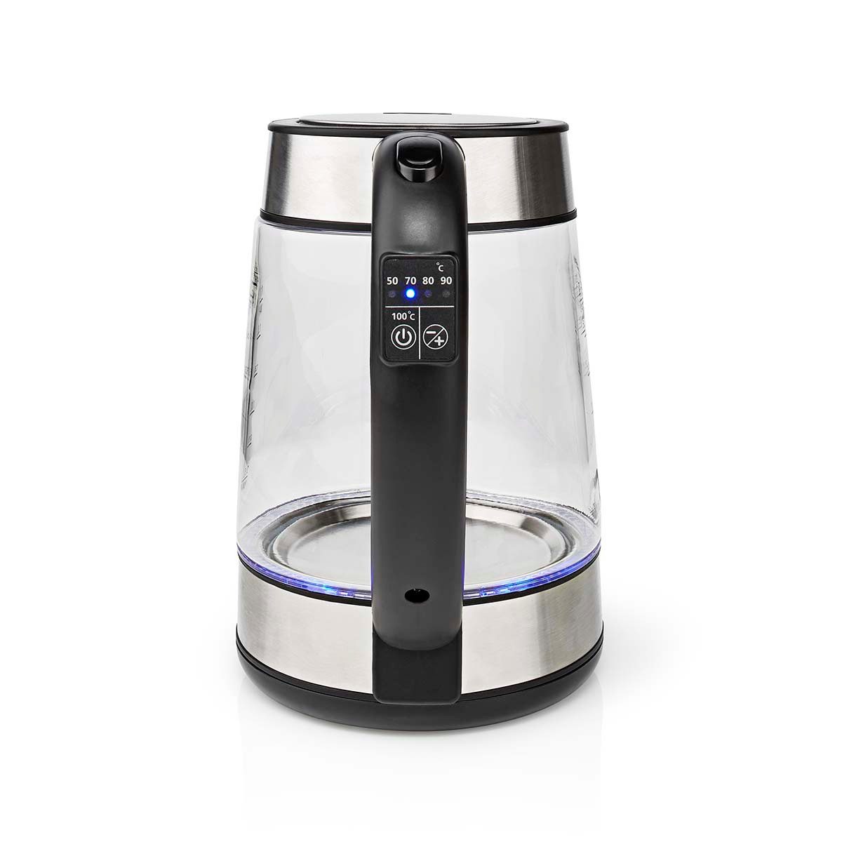 MELISSA Wasserkocher 16130311, 2.7 l, 2200 W, Temperaturwahl 50/70/80/90/100 °C, Strix-Regler, Warmhaltefunktion