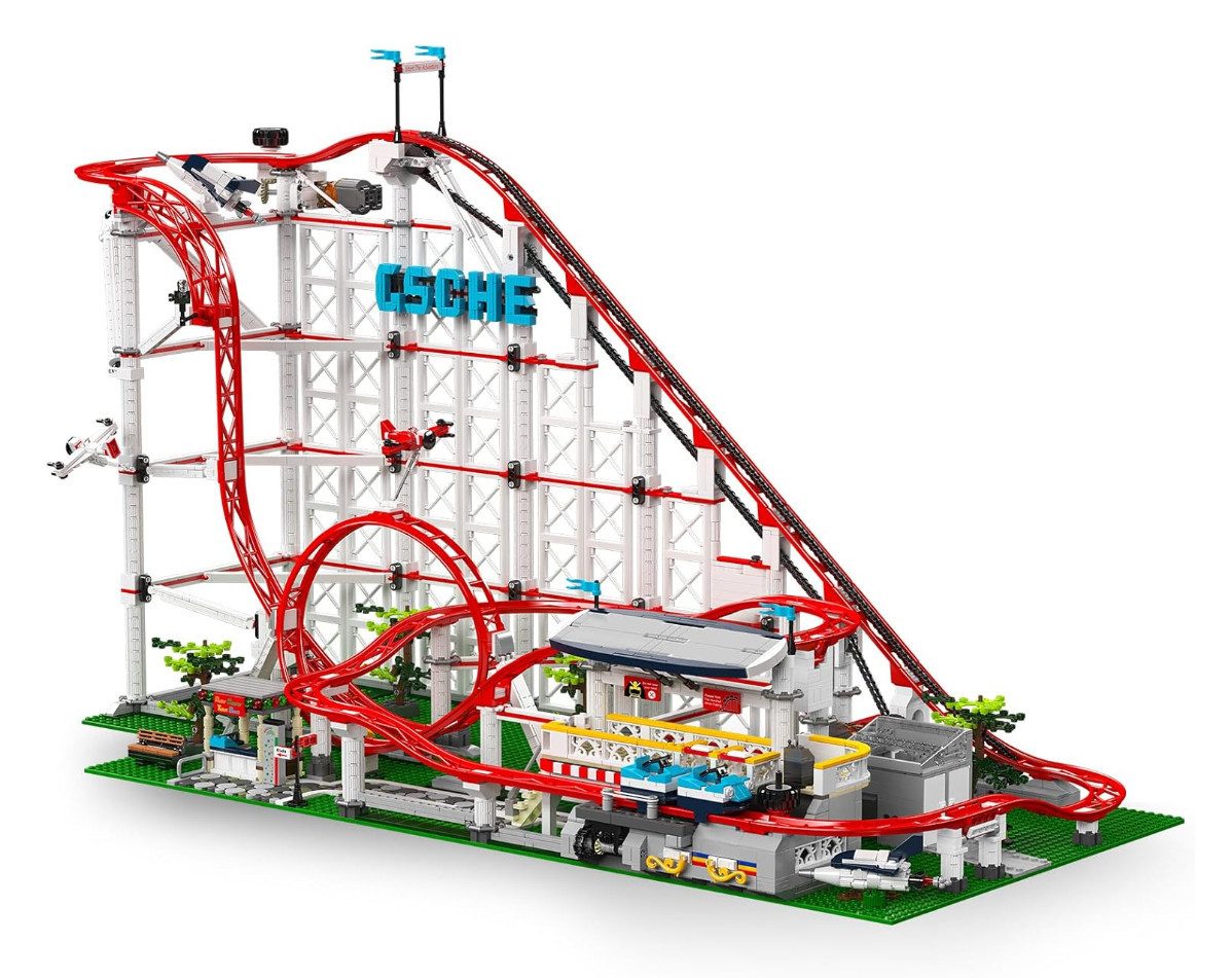 Mould King 11014 Achterbahn Konstruktionsspielsteine – Bild 2 von 5