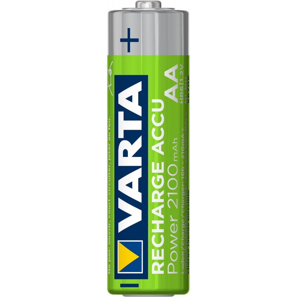 VARTA Varta Recharge Accu Power AA 56706 - NiMH Akkus Akku-Set Varta Recharge Accu Power AA 56706, Wiederaufladbar ohne Memory-Effekt