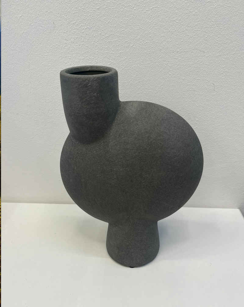 101 Copenhagen Dekovase Sphere Vase Bubl, Medio - Dark Grey