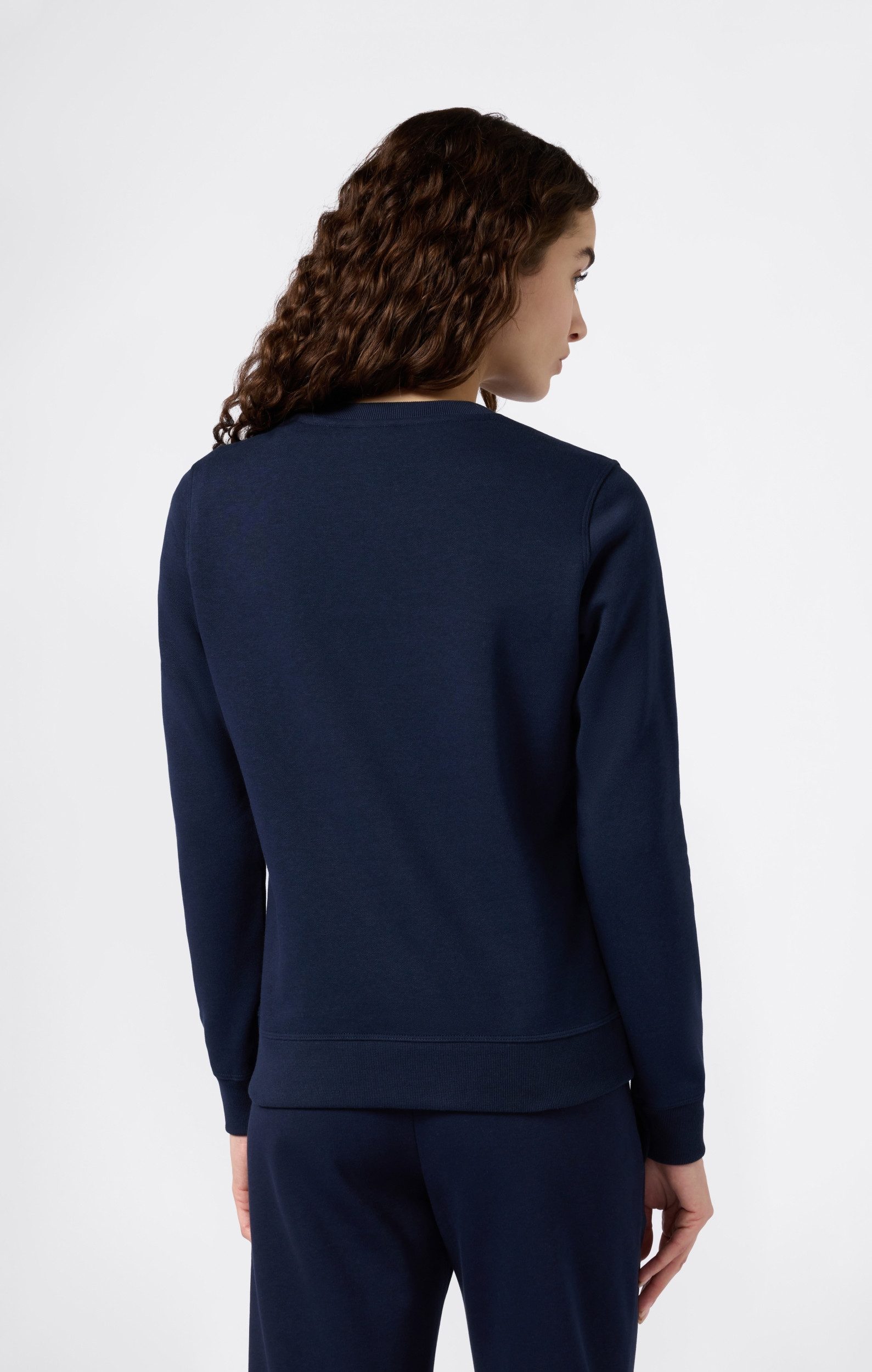 Champion Sweatshirt Rundhals-Sweatshirt für Damen mit Script-Logo Dunkelblau – Bild 2 von 5