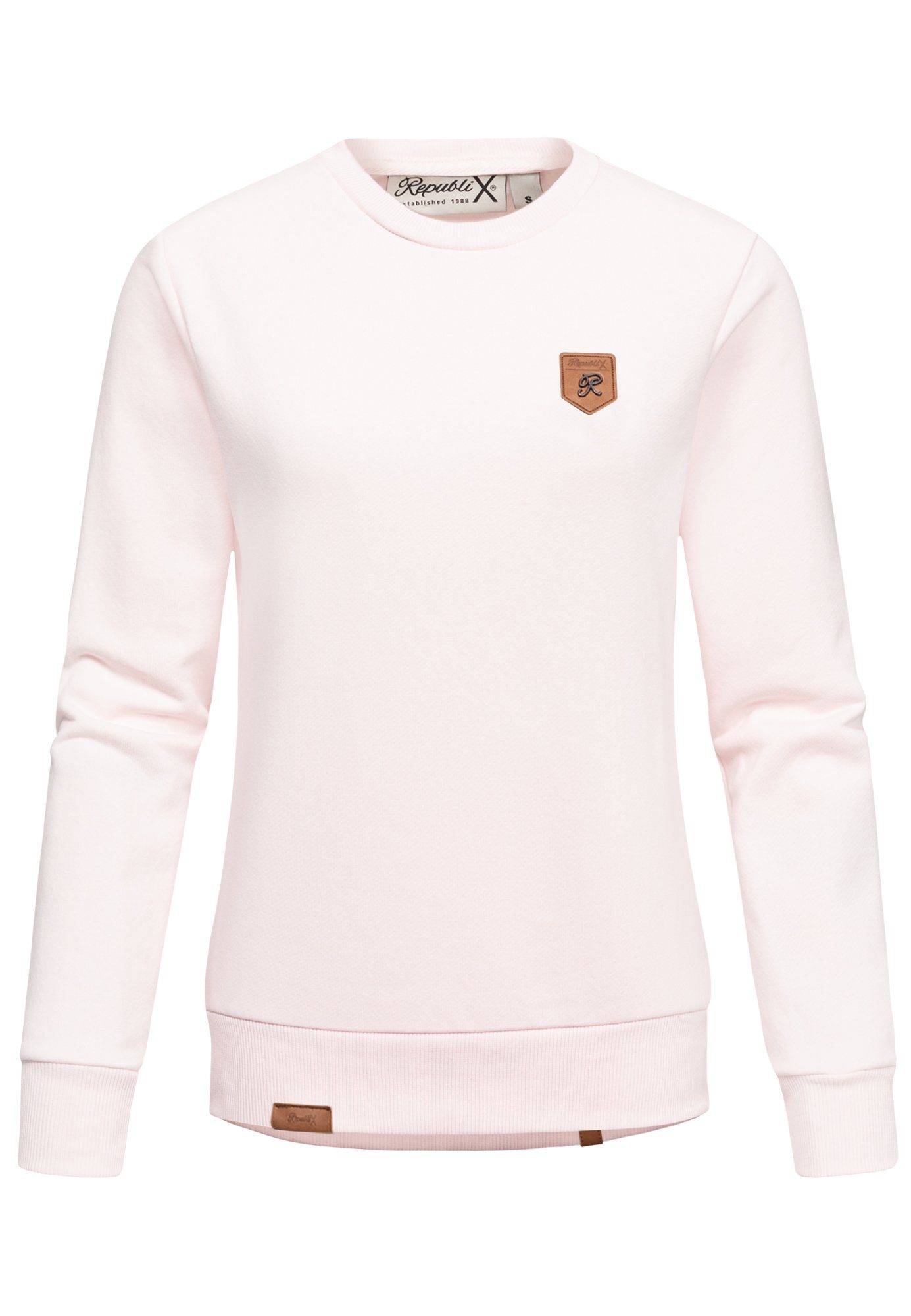 REPUBLIX Sweatshirt CASSY Damen Kapuzenpullover Sweatjacke Пуловеры Hoodie