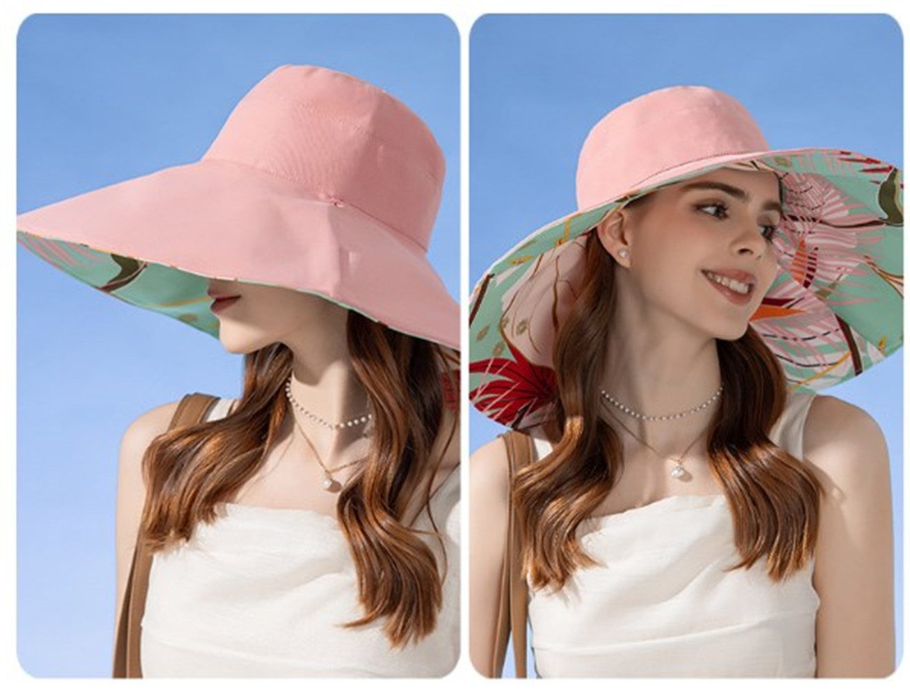 XDeer Sonnenhut Sonnenhut Damen, Sonnenschutz Sommerhut günstig online kaufen