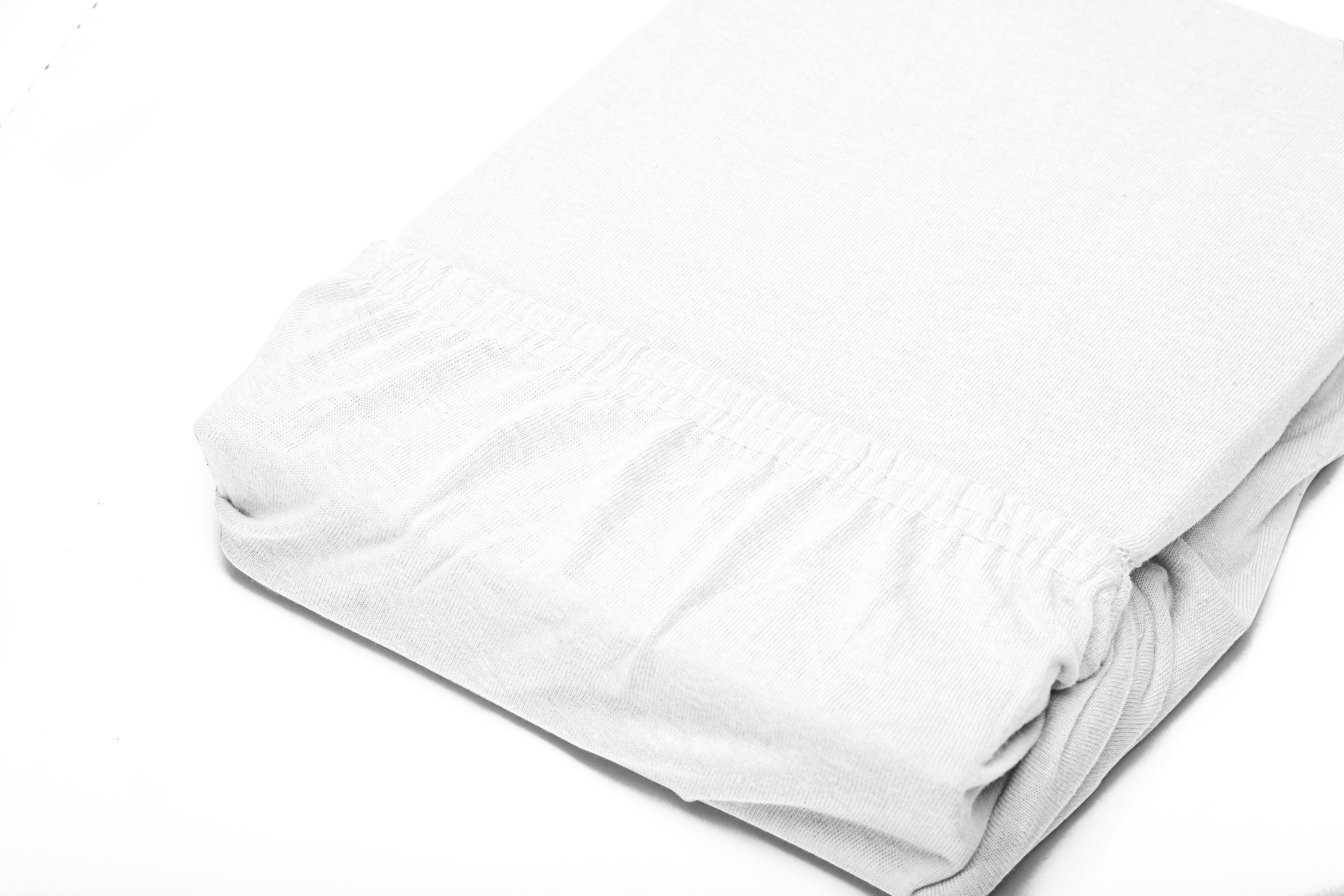 Hometex Premium Textiles Spannbettlaken Jersey Spannbettlaken 100% Baumwolle, Jersey, Gummizug: Rundumgummizug, Premium-Jersey Matratzenhöhe bis 23 cm – Bild 2 von 5