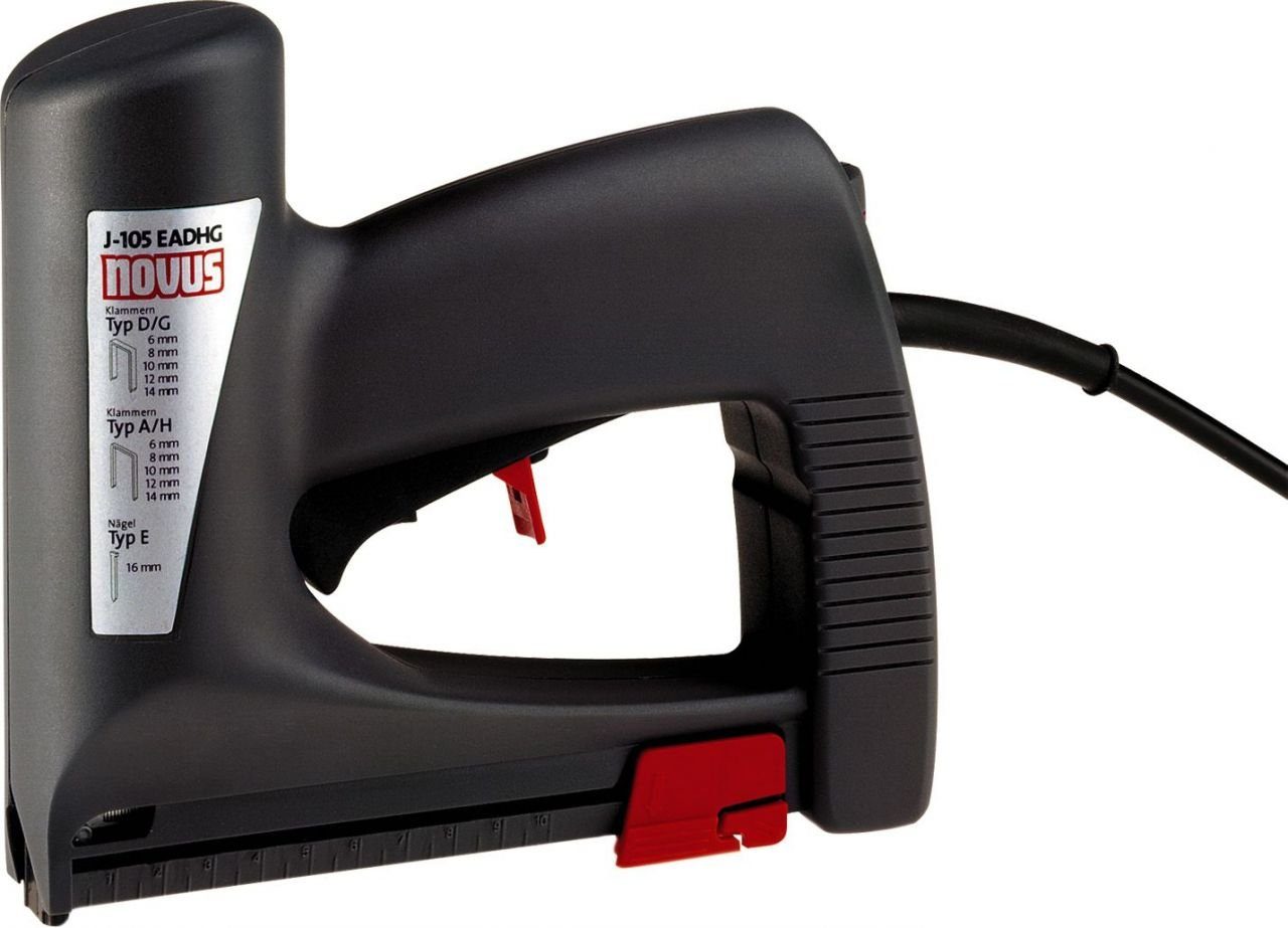 NOVUS Elektro-Tacker Novus Elektrotacker J-105 allrounder elektrisch 6