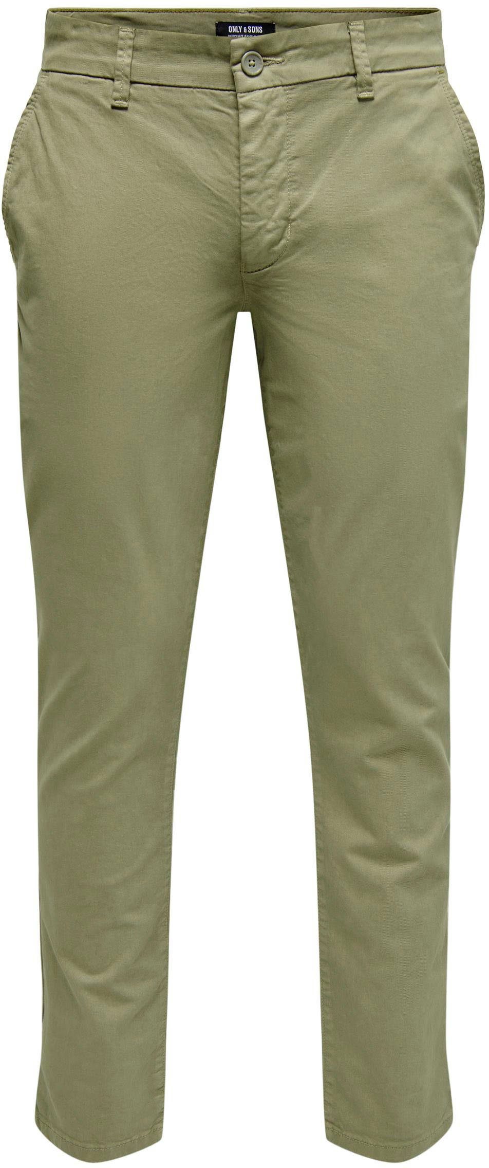 im 4-Pocket-Style ONLY SONS Chinohose & mermaid