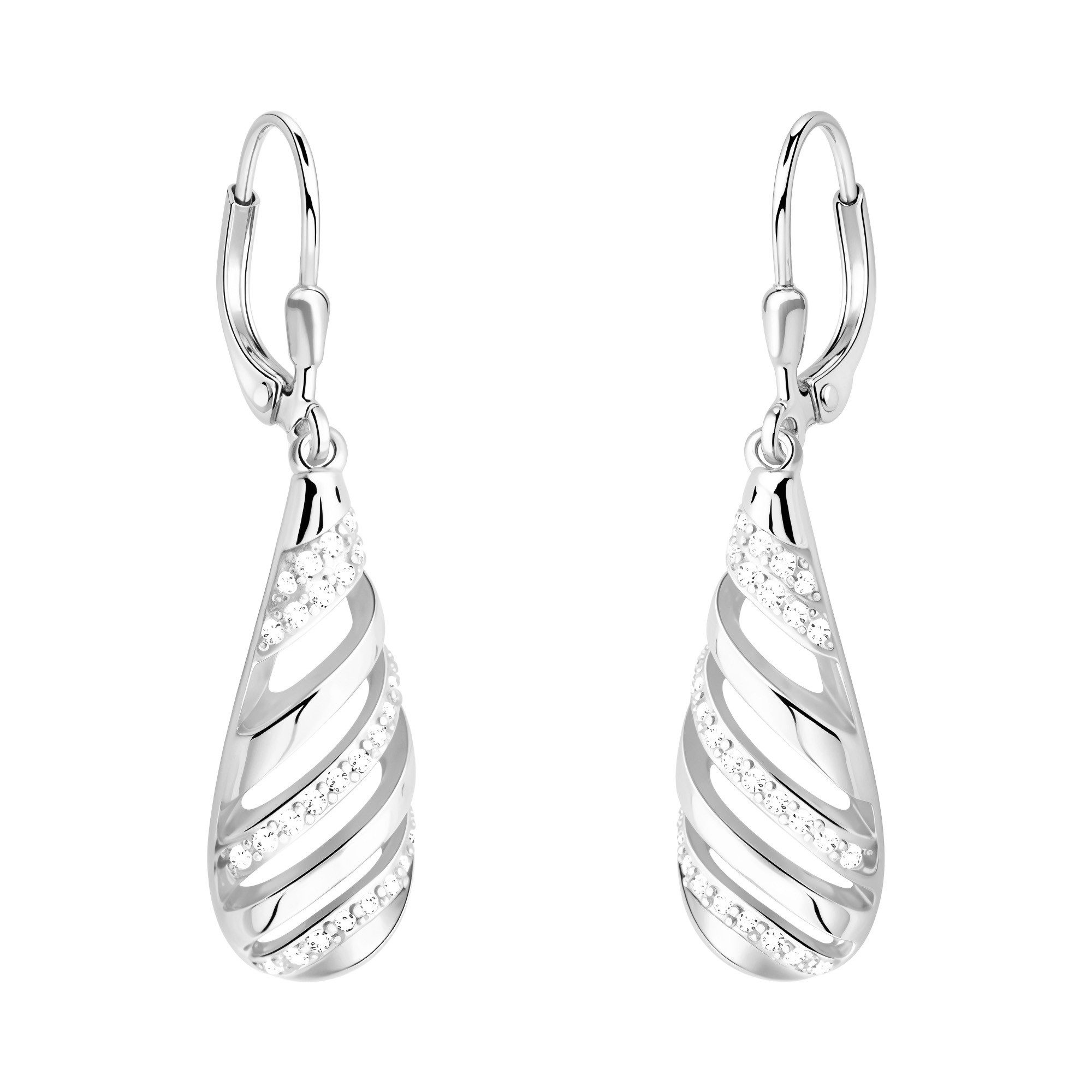 Sofia Milani Paar Ohrhänger Oval, 925 günstig online kaufen