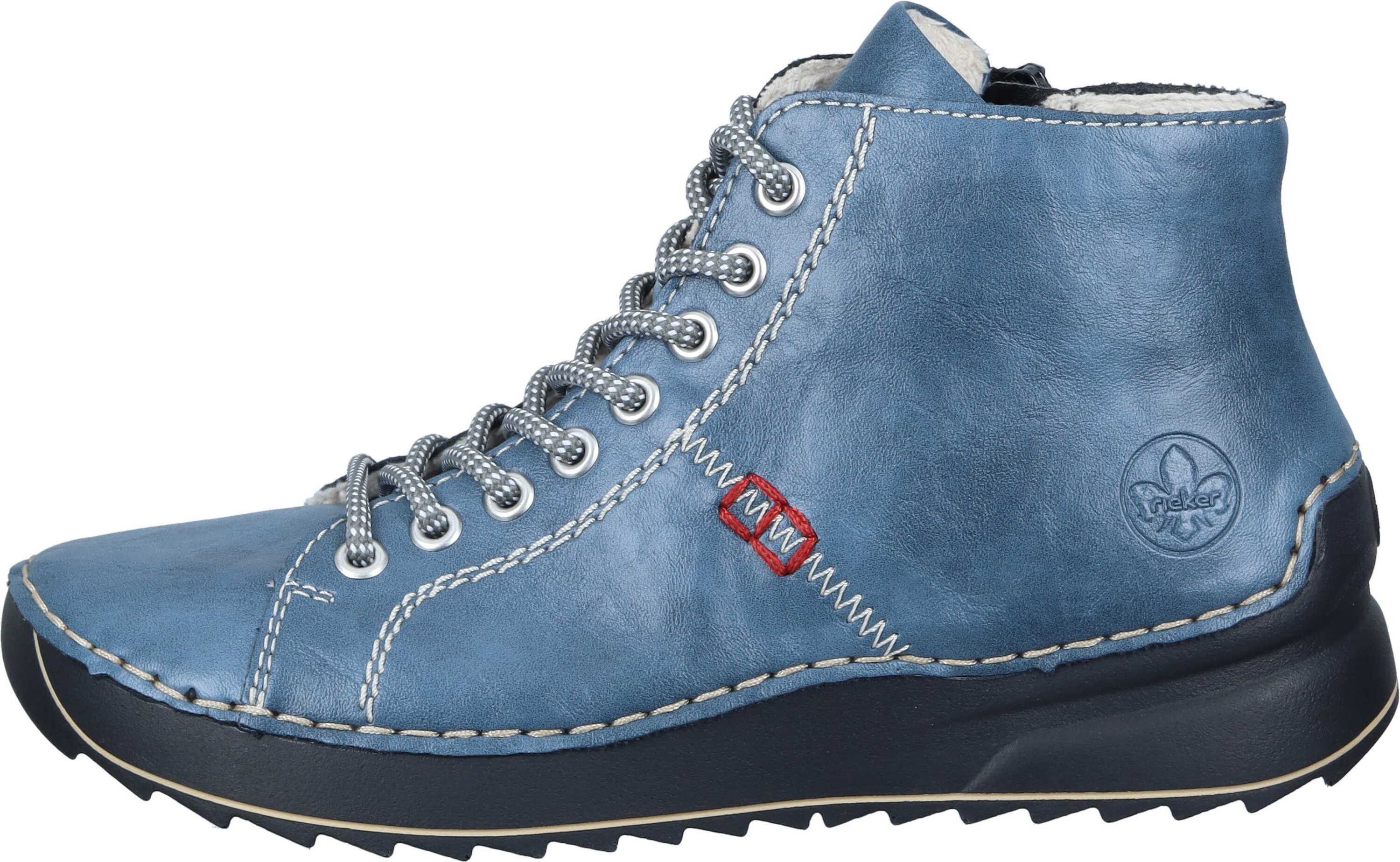 Rieker Schnürer Schnürschuh aus strapazierfähigem Synthetik günstig online kaufen