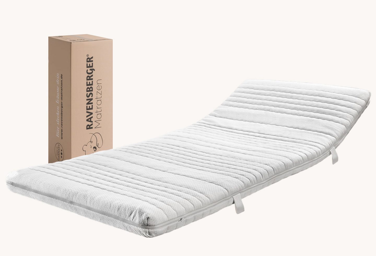 Matratzenauflage Latextopper Natura-LUX H2/3 (RG 75) 80 x 200 ... RAVENSBER günstig online kaufen