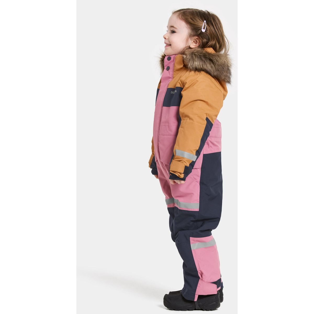 Didriksons Schneeoverall Bjärven KDS Cover 4 Strapazierfähiger und wetterfester Kinderoverall mit verstellbaren