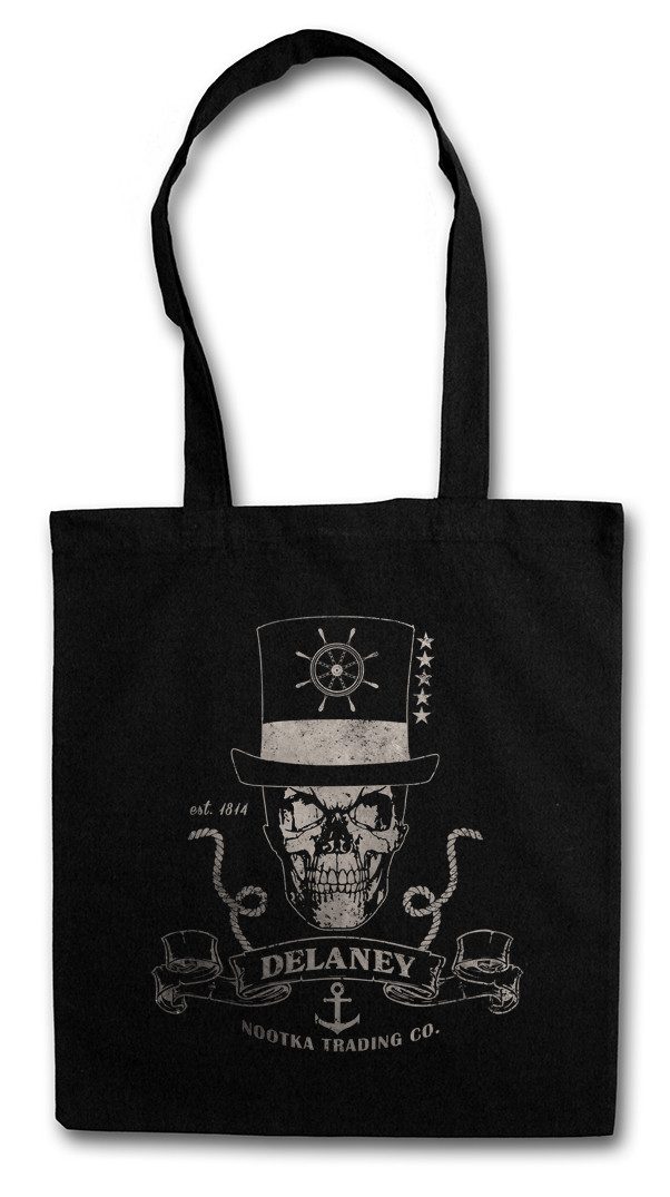 Beuteltasche Delaney Nootka Trading Co. Stofftasche Company Firma Logo Sign Taboo