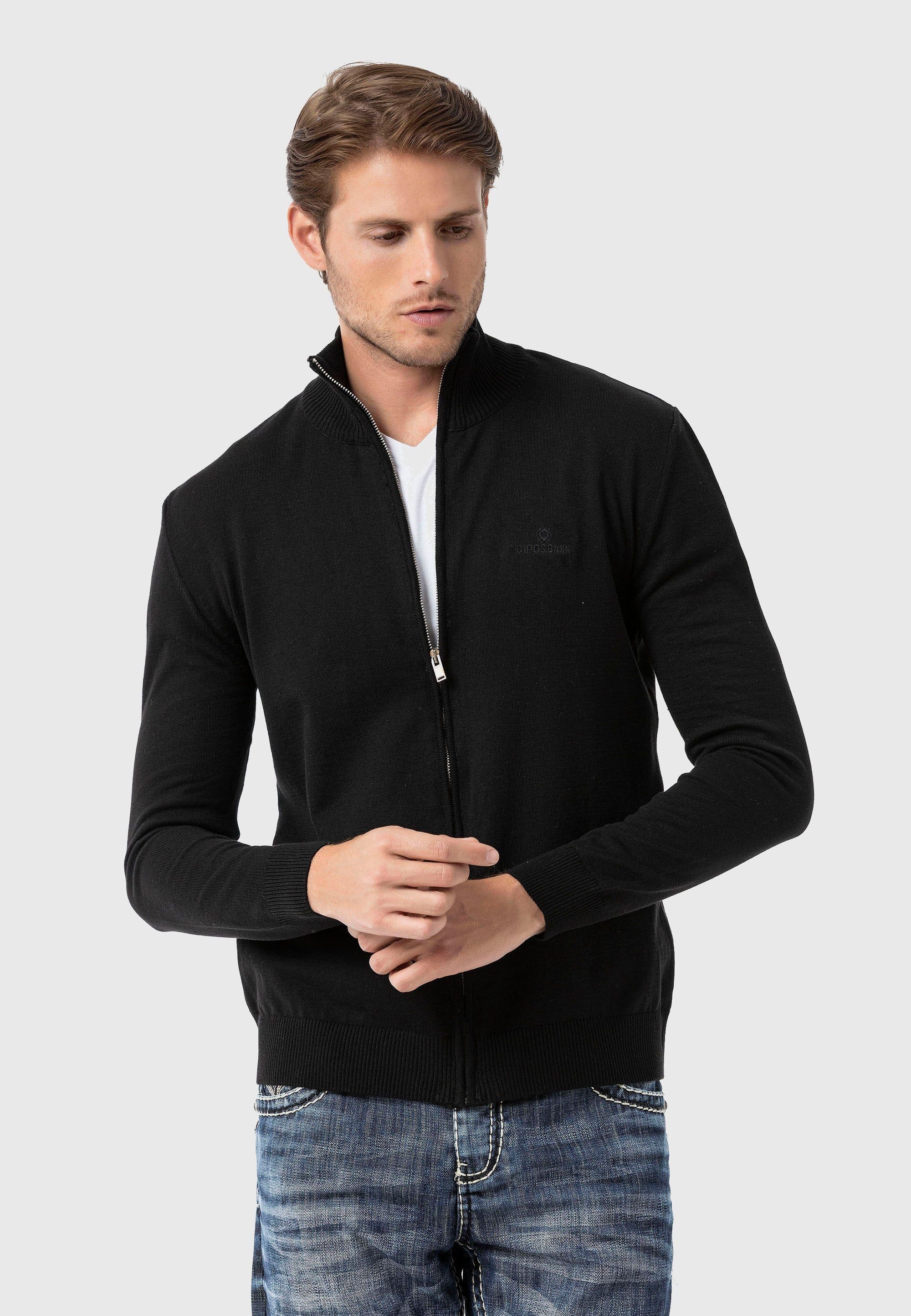Cipo & Baxx Cardigan Pullover günstig online kaufen