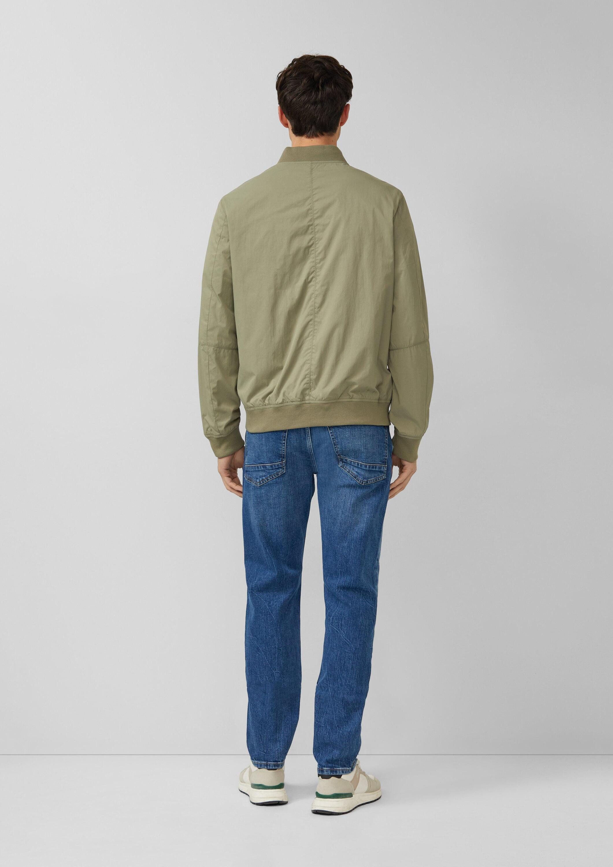 s.Oliver Funktionsjacke Outdoor-Jacke Leichter Blouson aus Nylon mit Pattentaschen