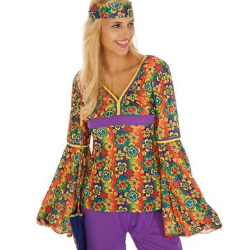 dressforfun Hippie-Kostüm Frauenkostüm Hippie