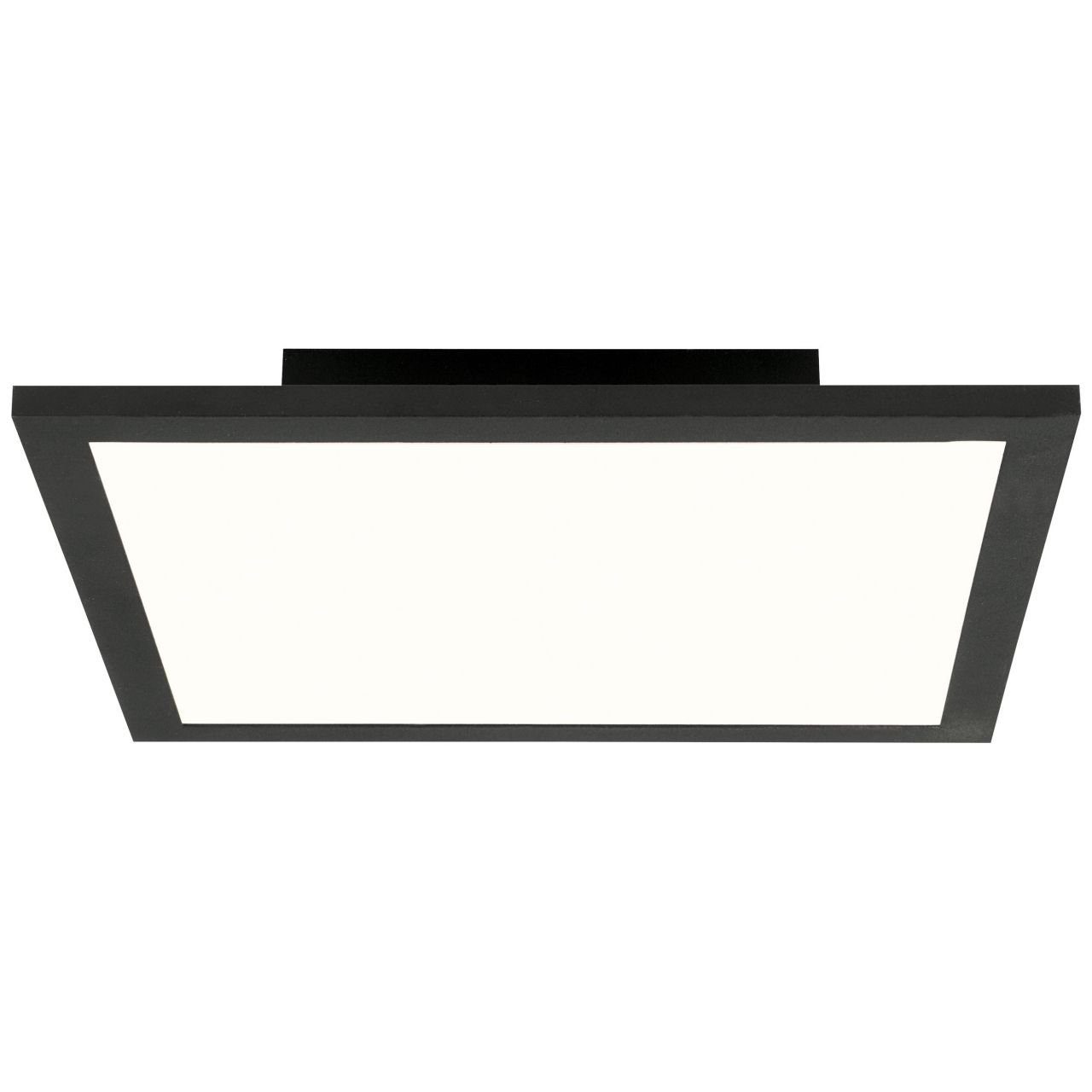 Brilliant Deckenleuchten Buffi, Neutralweiß, Lampe, Buffi LED Deckenaufbau-Paneel 30x30cm sand schwarz, Metall/Kuns