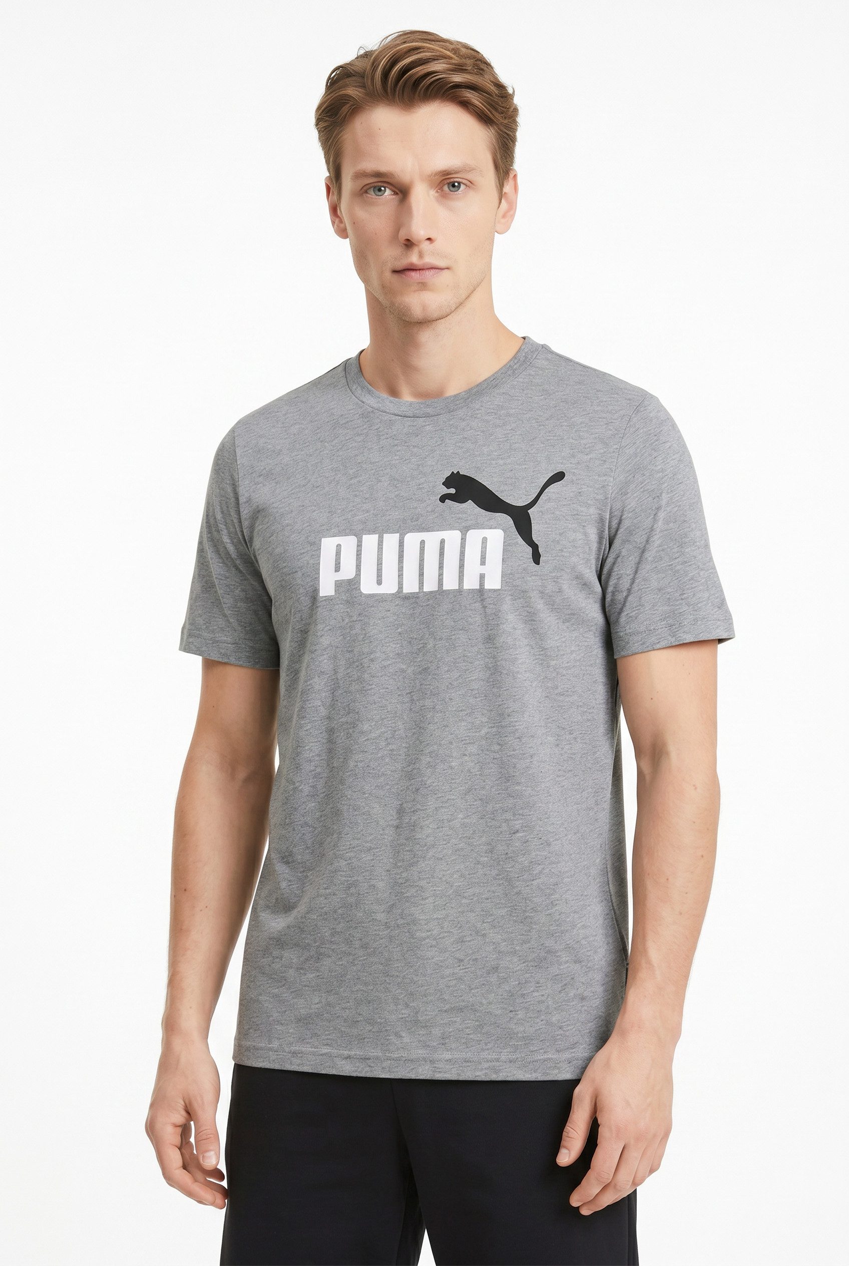 PUMA T-Shirt GRAPHICS 2 COLOR NO 1 LOGO TEE Kurzarm, mit Rundhalsausschnitt, mit Print-Applikation