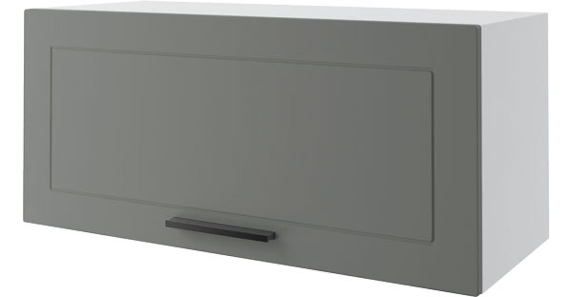 Feldmann-Wohnen Klapphängeschrank Kvantum (Kvantum) 80cm Front- und Korpusfarbe wählbar mit 1 Klapptür mint matt