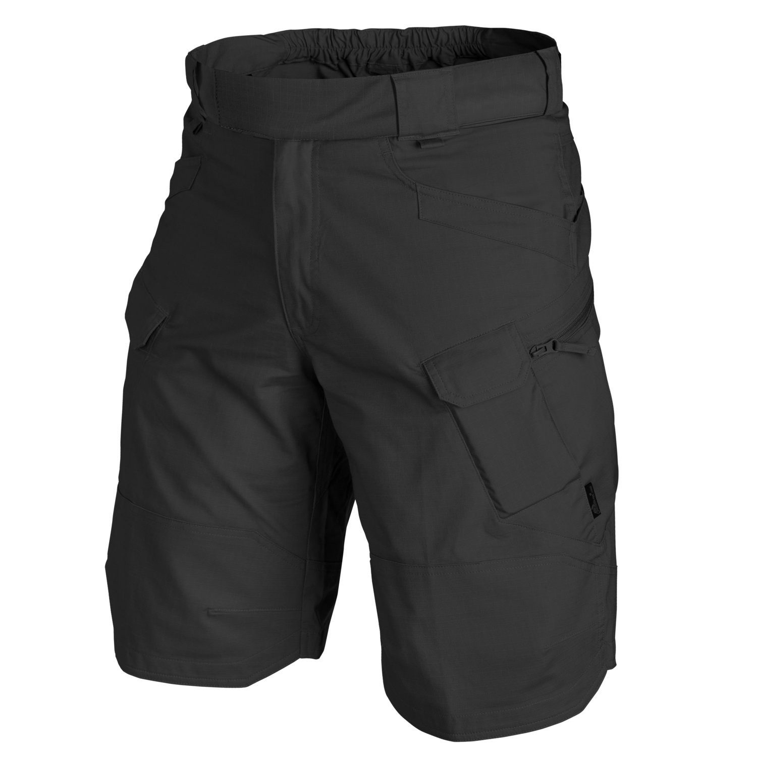 Helikon-Tex Bermudas Helikon Tex Shorts OTS 11" Ripstop in schwarz (1-tlg) Ripstop-Gewebe