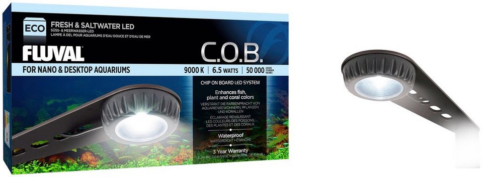 FLUVAL LED Aquariumleuchte FL Nano LED, LED fest integriert, 6,5 Watt