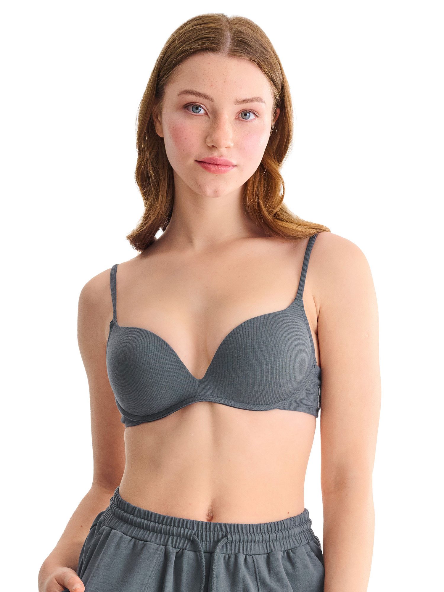 Lisca Push-up-BH Push-up BH ohne Bügel Freedom (Stück, 1-tlg) Push-up Cup, ohne Bügel, zarte Stegmitte für mehr Ausschnitt