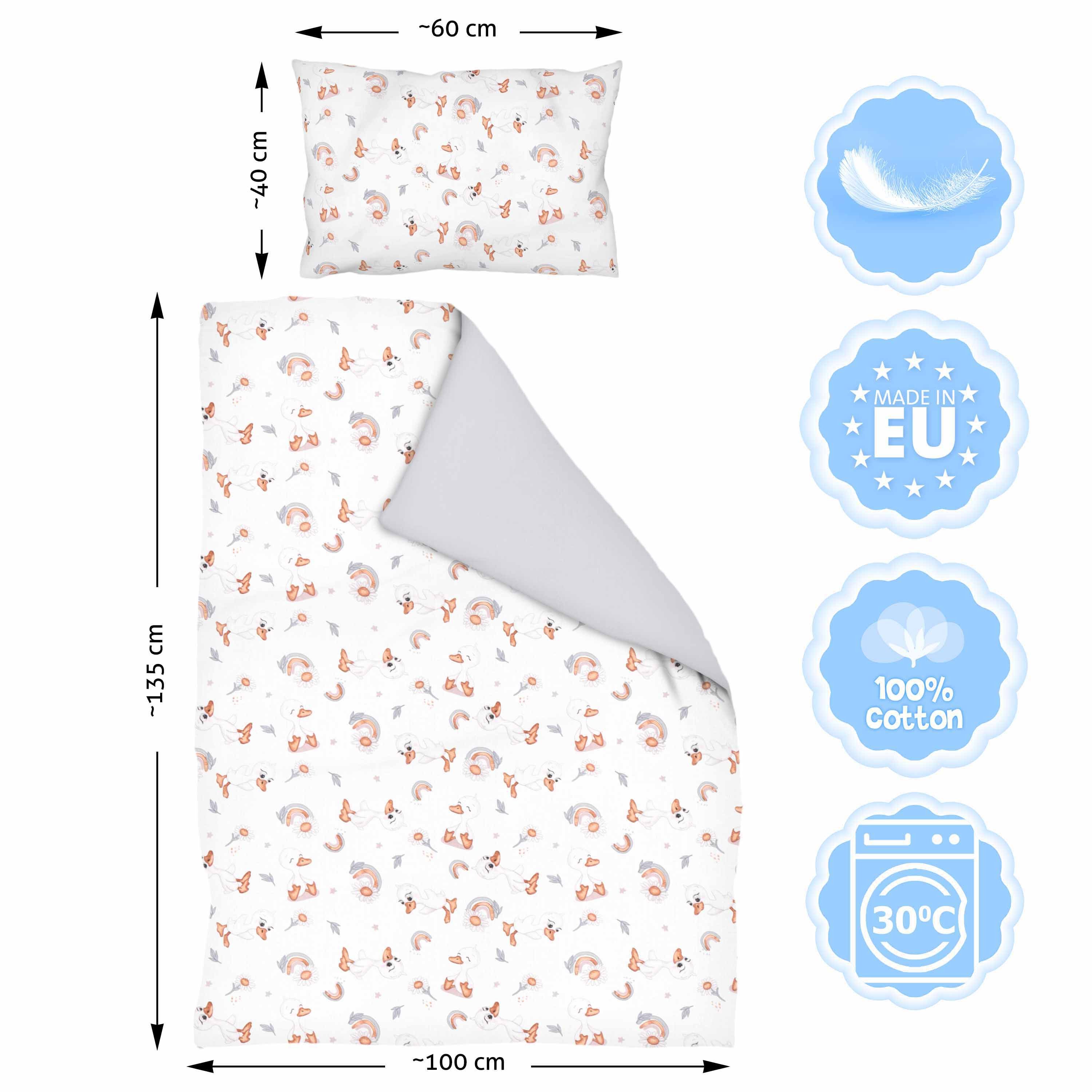 Amilian Babybettwäsche Set 7-teilig - Bettwäsche günstig online kaufen