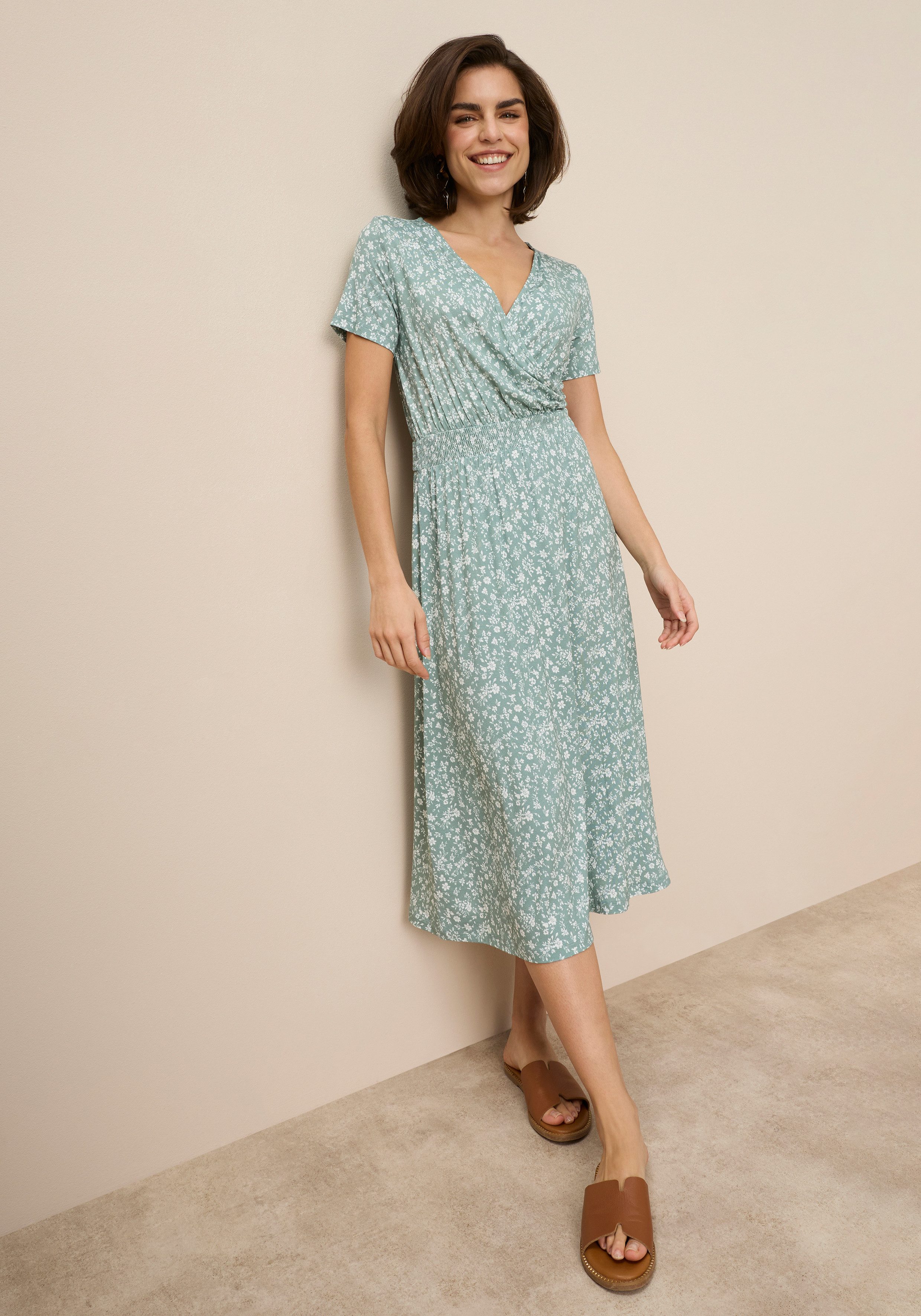 Tamaris Jerseykleid in Midilänge. € 59,99, (€ 59,99 pro 1 Stk).