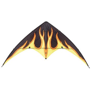 HQ Flug-Drache HQ Lenkdrachen HQ Bebop Fire Kinderdrachen Drachen, mit Winder und Schlaufen