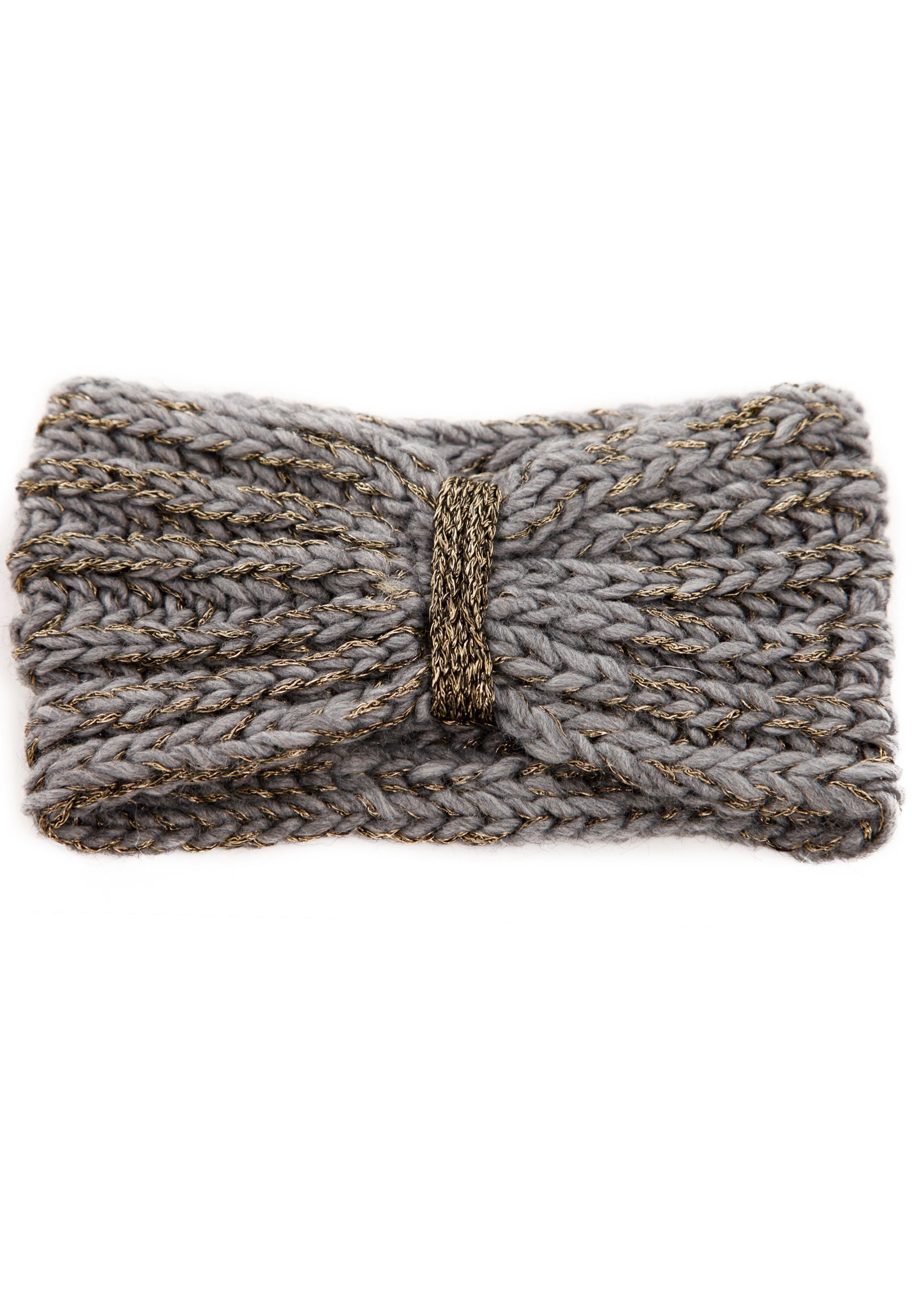 YC Fashion & Style Stirnband Stirnband Strick Haarband mit Effektgarn Ohren günstig online kaufen