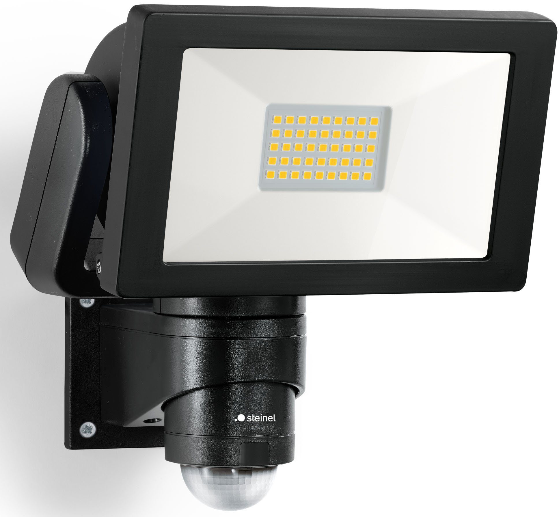 steinel LED Wandstrahler LS 300, Bewegungsmelder, LED fest integriert, Neutralweiß
