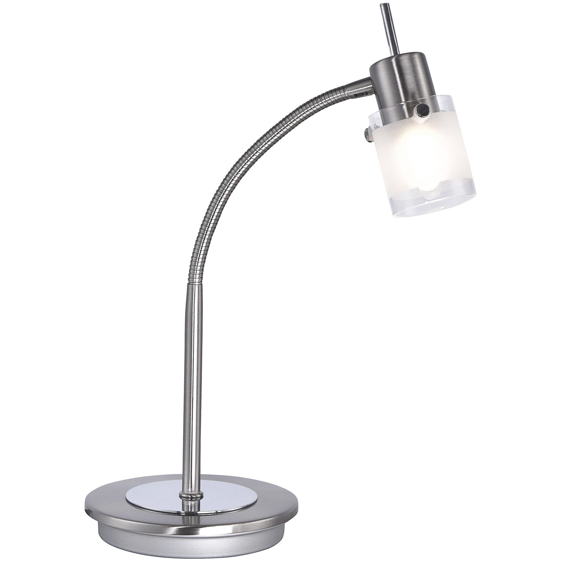 Paul Neuhaus LED Tischleuchte PAUL NEUHAUS LED-Tischleuchte 4017-55 stahl, G9, 2,6 W, 265 lm, 3000 K