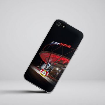 DeinDesign Handyhülle Bayer 04 Leverkusen Stadion Offizielles Lizenzprodukt, Apple iPhone 5 Silikon Hülle Bumper Case Handy Schutzhülle