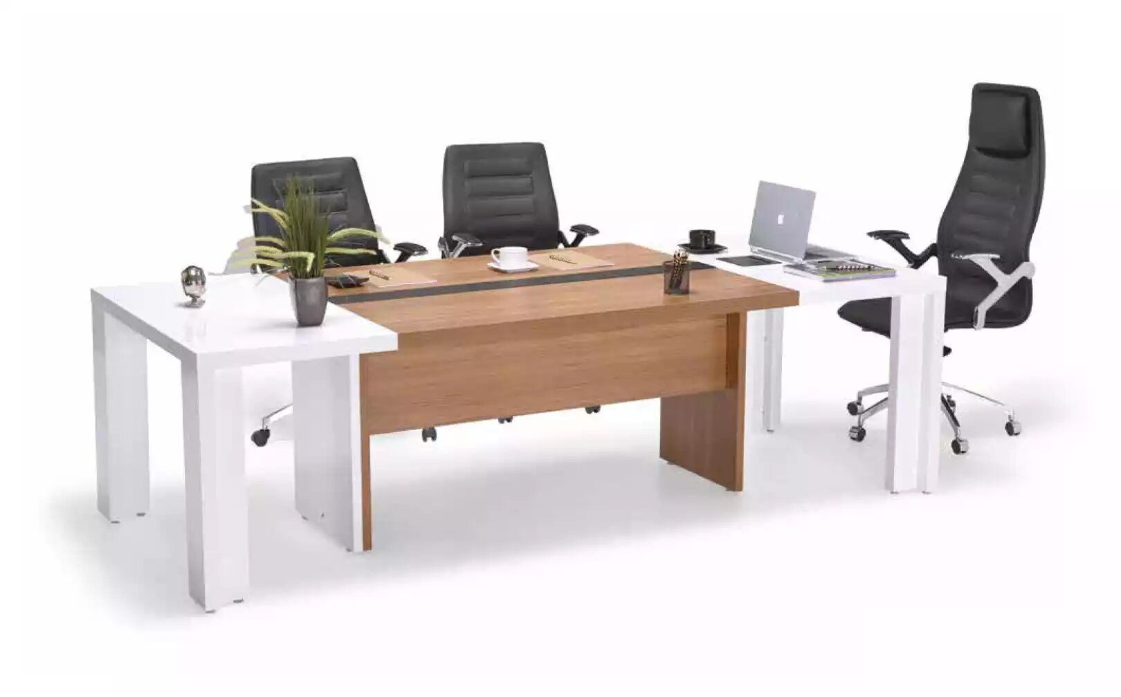 JVmoebel Konferenztisch Besprechungstisch Tisch Konferenztisch Meeting Tische Holz 220x110cm (1-St., Konferenztisch)
